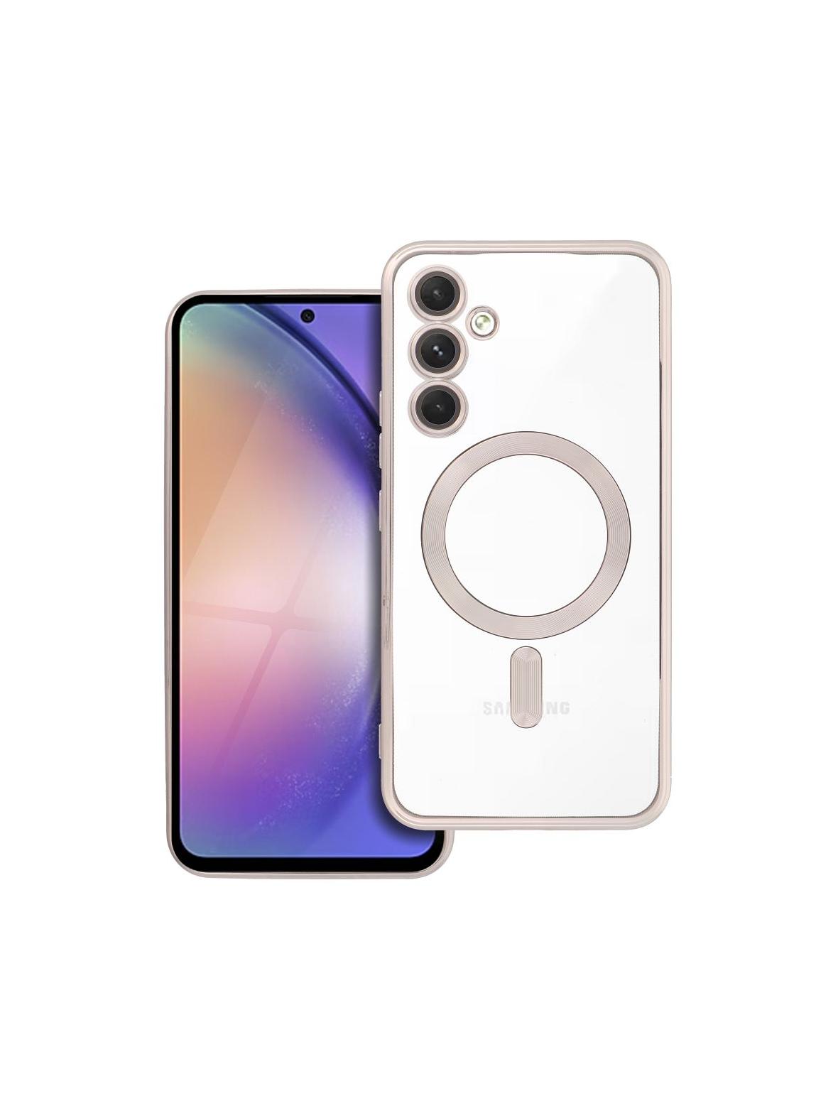 Futerał ELECTRO MAG COVER kompatybilny z MagSafe do SAMSUNG A54 tytanowy