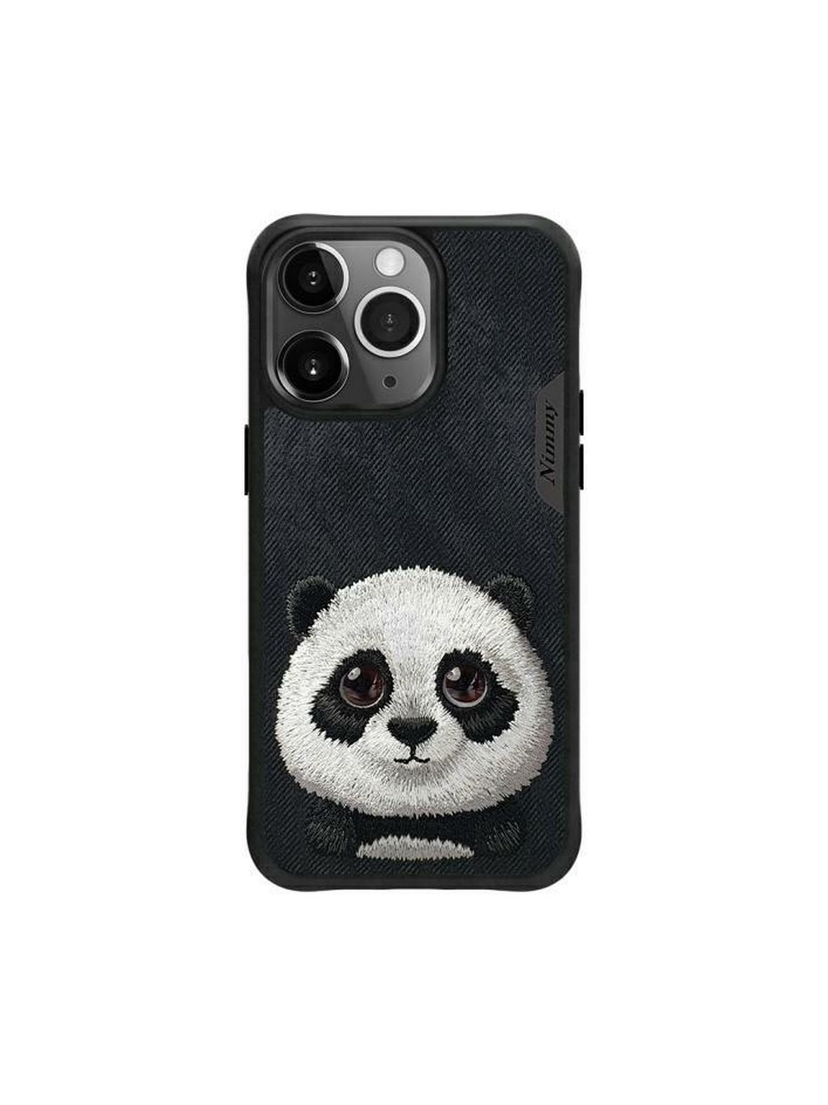 NIMMY futerał BIG EYED PET 2.0 Panda do IPHONE 15 Pro czarny