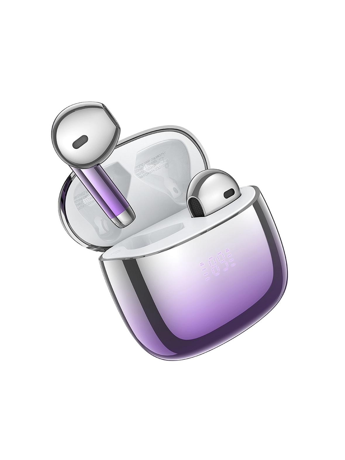 EOL HOCO słuchawki bezprzewodowe bluetooth TWS EW62 fioletowe