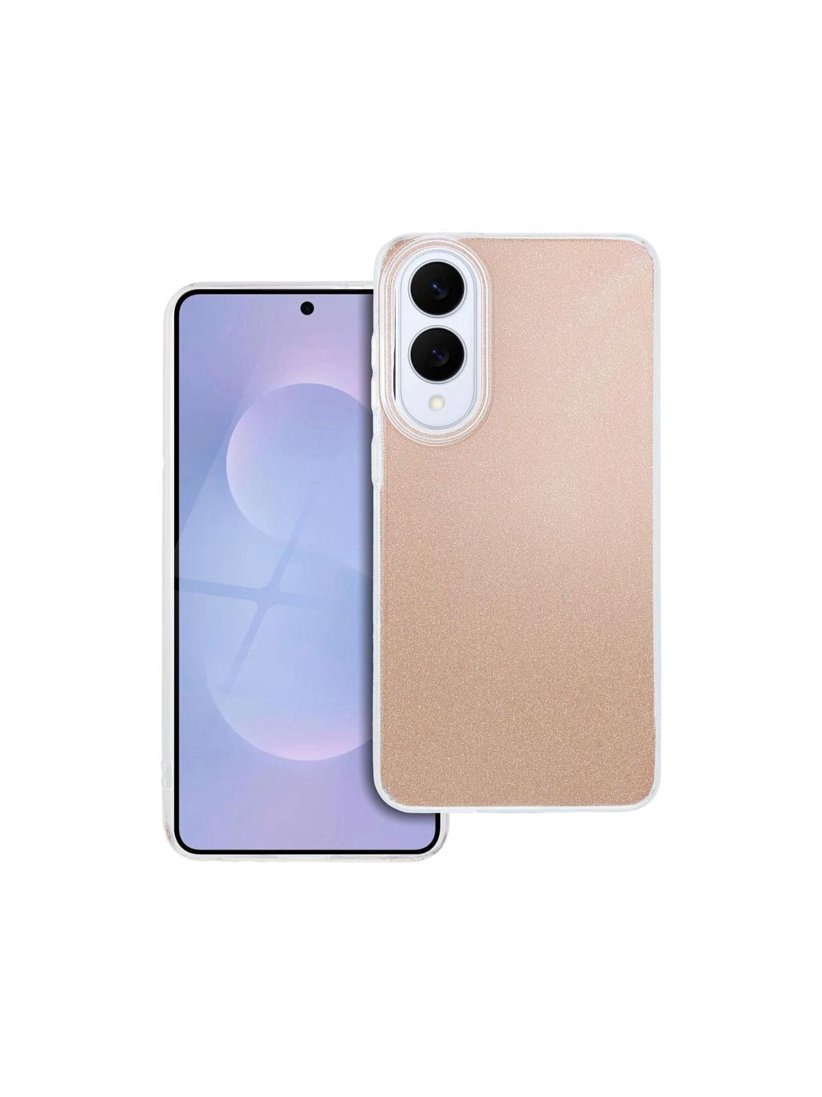 Futerał SHINING do SAMSUNG S25 Edge złoty