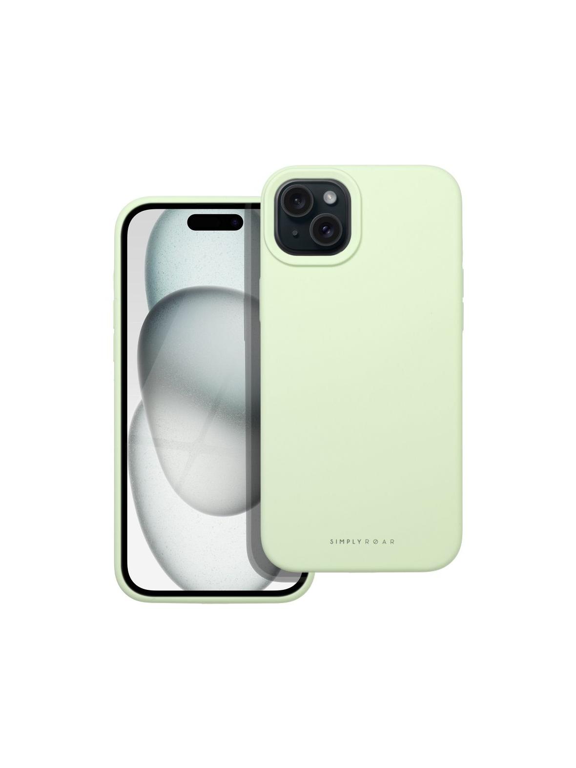 ROAR futerał CLOUD SKIN do IPHONE 15 Plus Jasnozielony