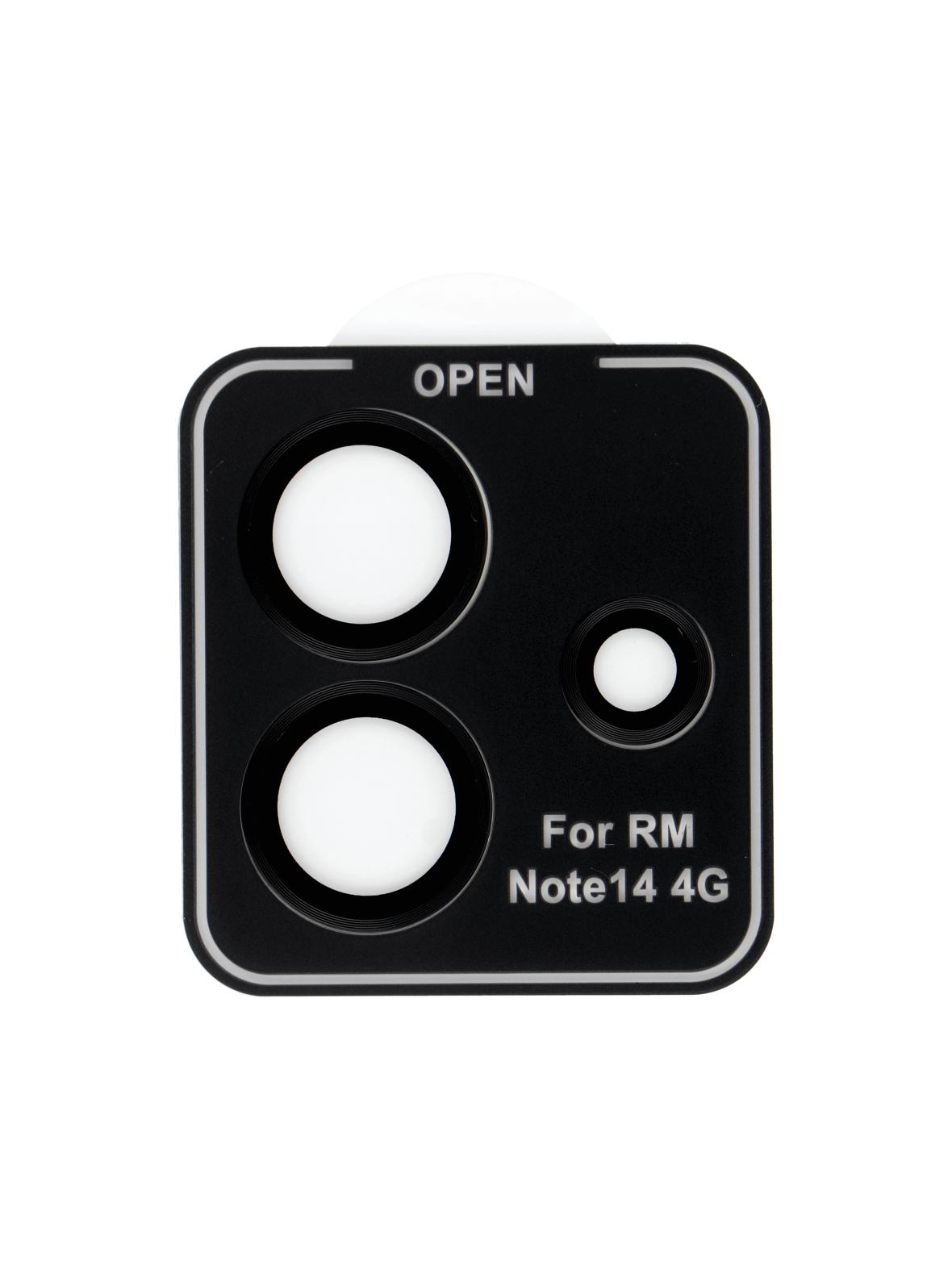 Osłona aparatu PROTECTOR 9H + aplikator do XIAOMI NOTE 14 4G czarna