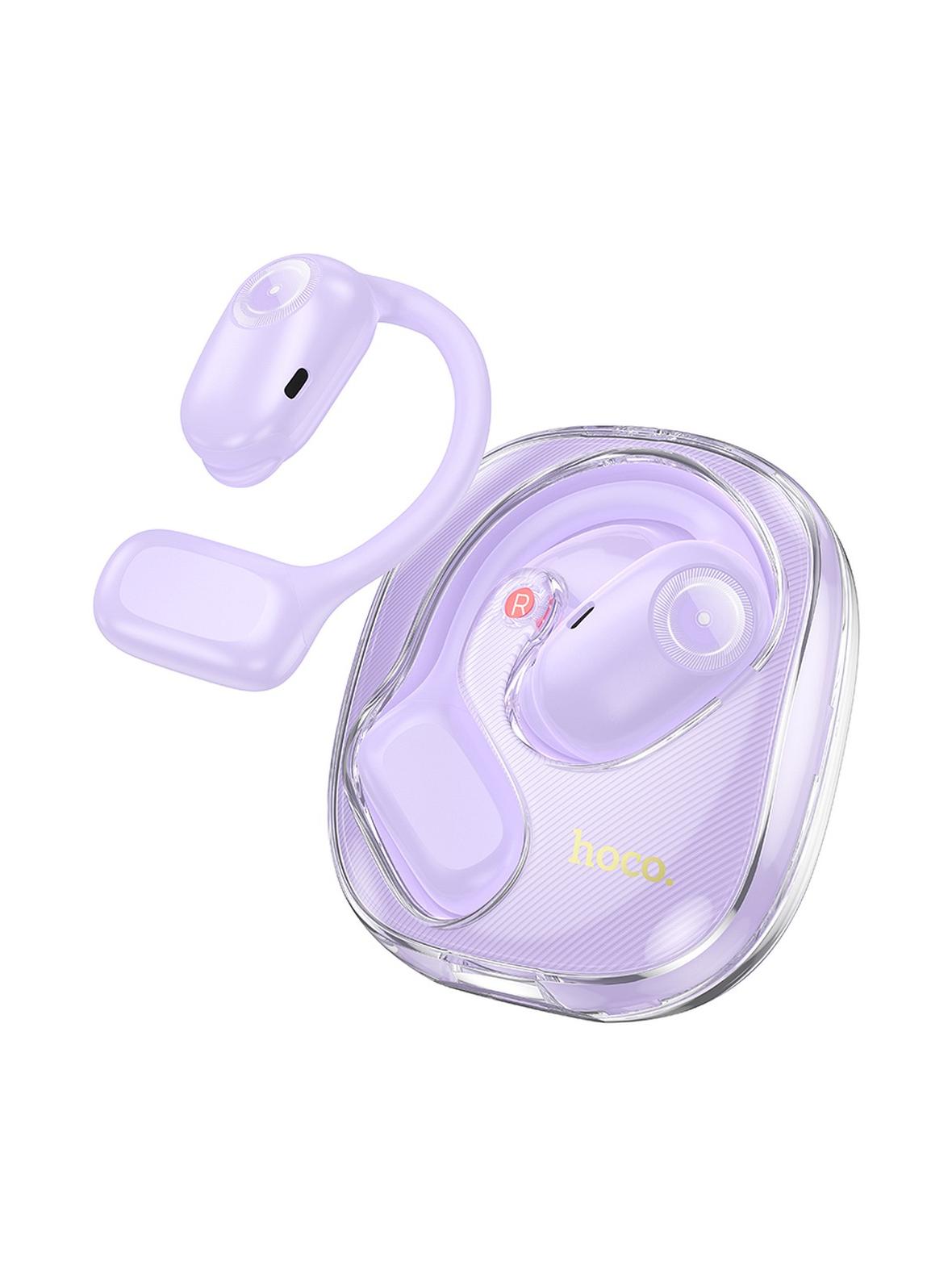 Słuchawki bezprzewodowe douszne Hoco TWS EA3 fioletowe