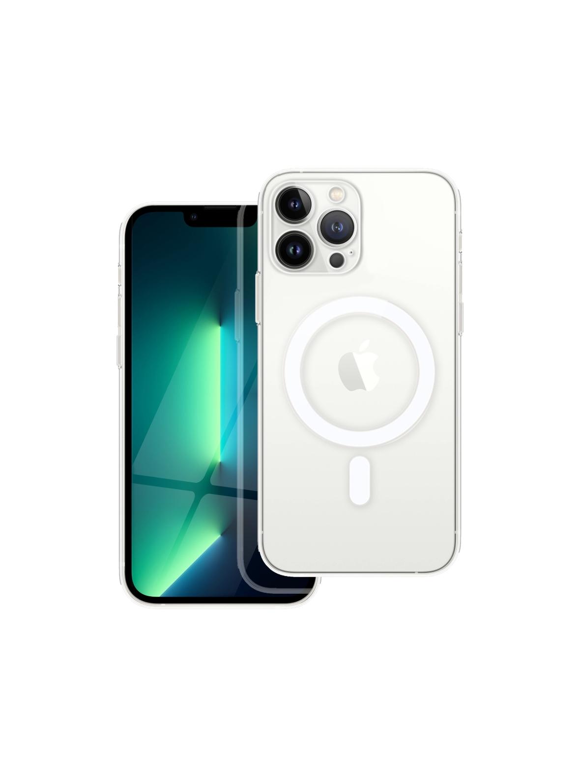Futerał CLEAR MAG COVER z ochroną aparatu kompatybilny z MagSafe do IPHONE 13 Pro Max transparentny