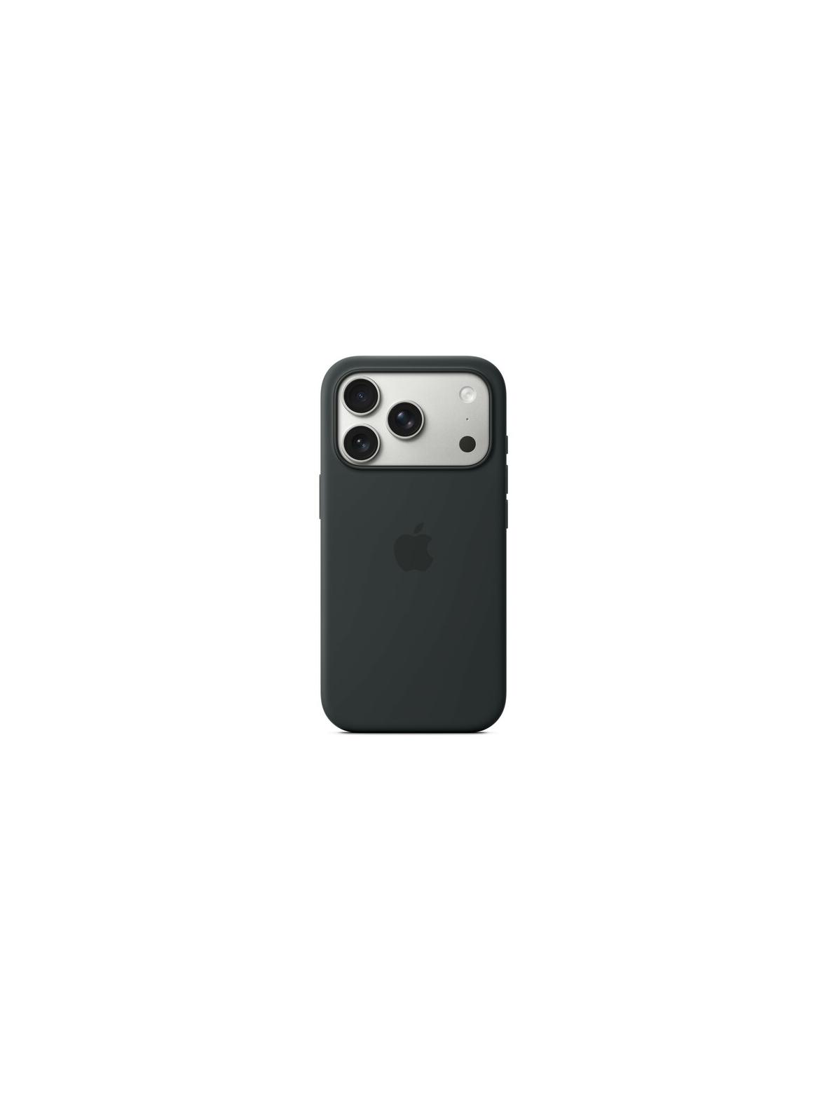 iPhone 17 Pro Silicone Case with MagSafe – Black 0INT