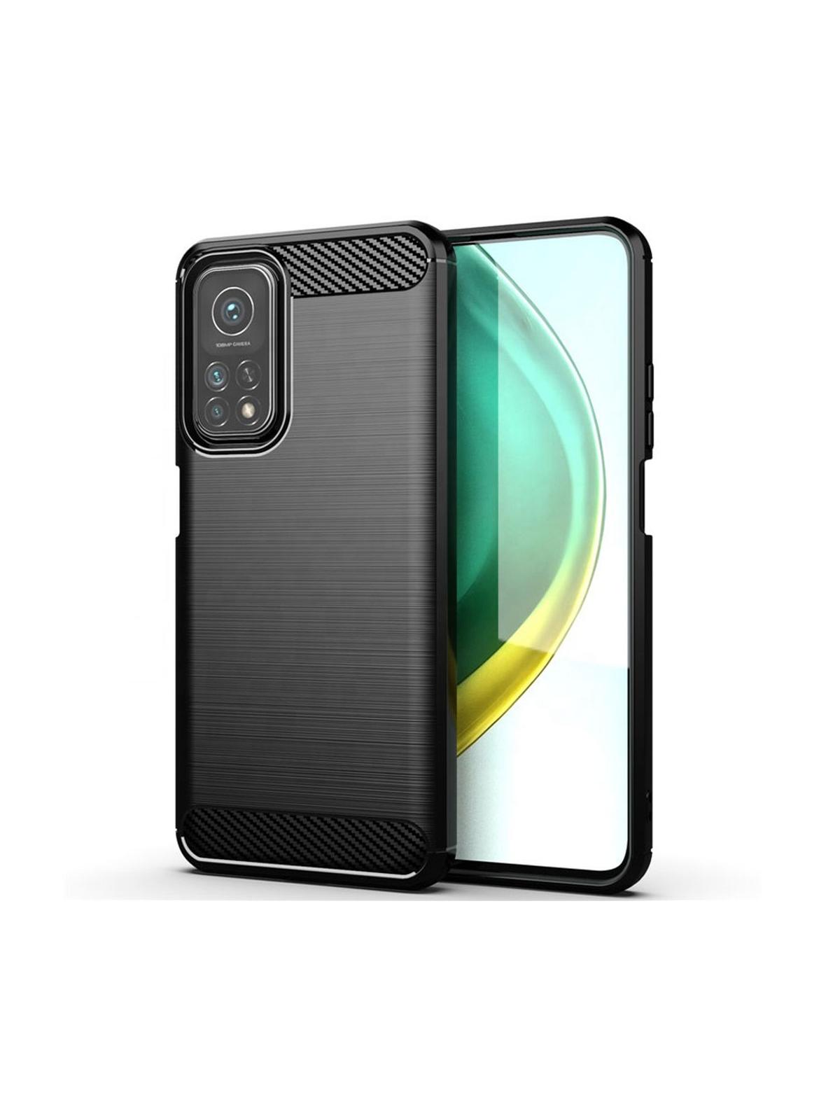 Futerał CARBON do XIAOMI Mi 11 Lite 5G / Mi 11 Lite LTE ( 4G ) / Mi 11 Lite NE
 czarny