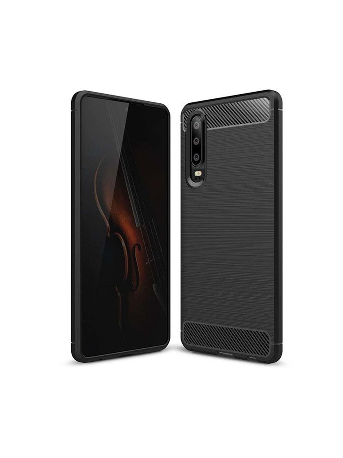 Futerał CARBON do HUAWEI P30 czarny