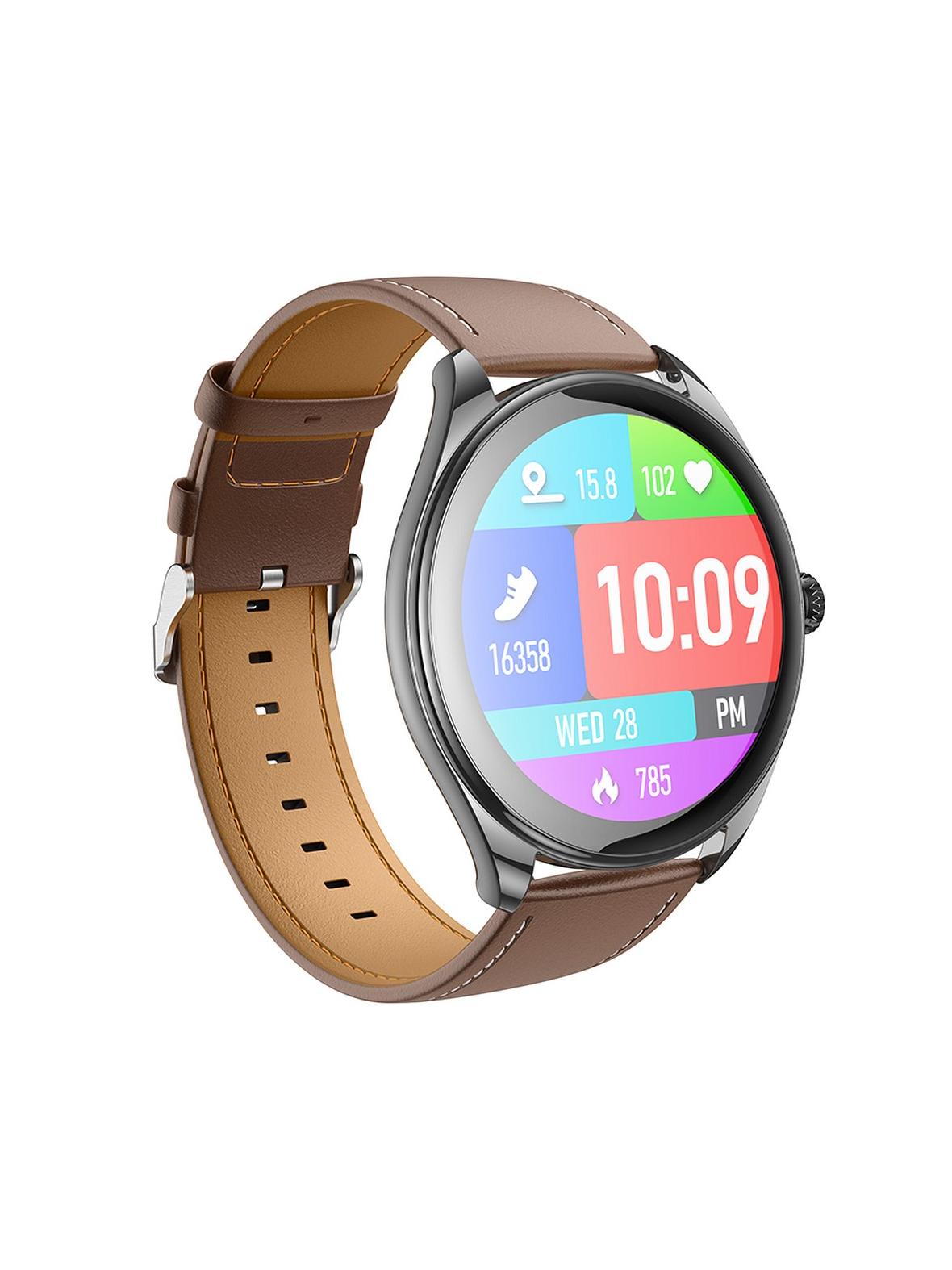 Smartwatch Hoco 1,43" AMOLED IP67 z funkcją rozmowy Y22 czarny