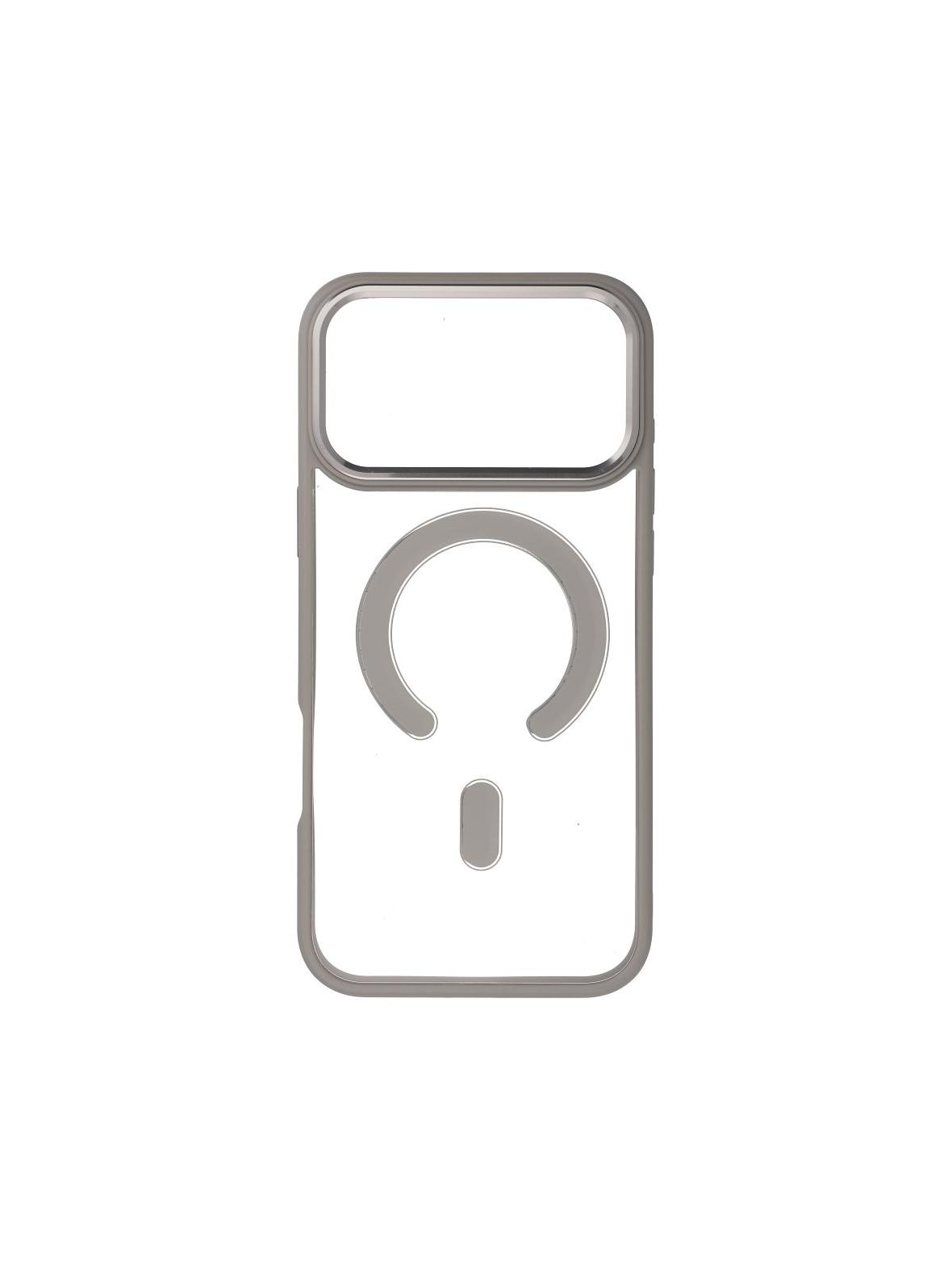Futerał do iPhone 17 PRO MAX Color Edge Mag Cover zgodny z MagSafe tytanowy szary