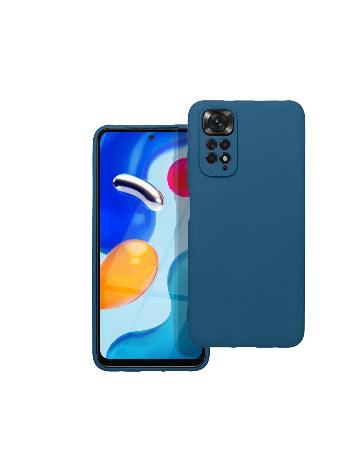 Futerał SILICONE do XIAOMI Redmi Note 11 Pro 5G niebieski