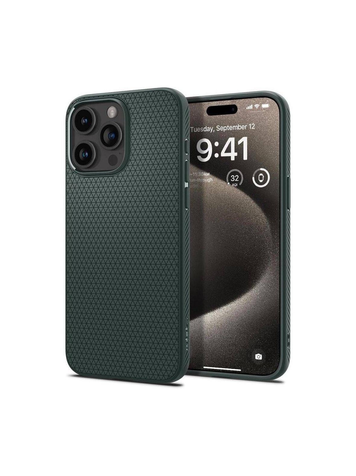 SPIGEN futerał LIQUID AIR do IPHONE 16 Pro Max abbys green
