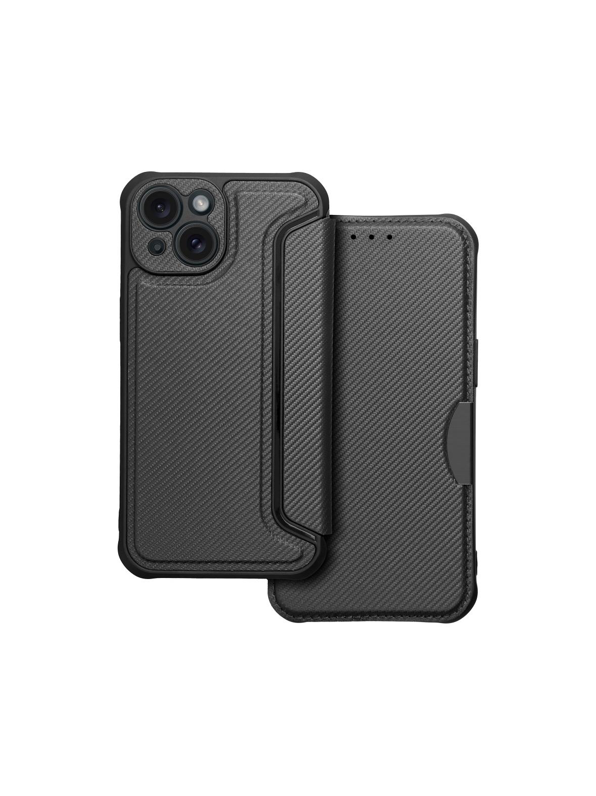 Kabura RAZOR Book do IPHONE 15 czarny