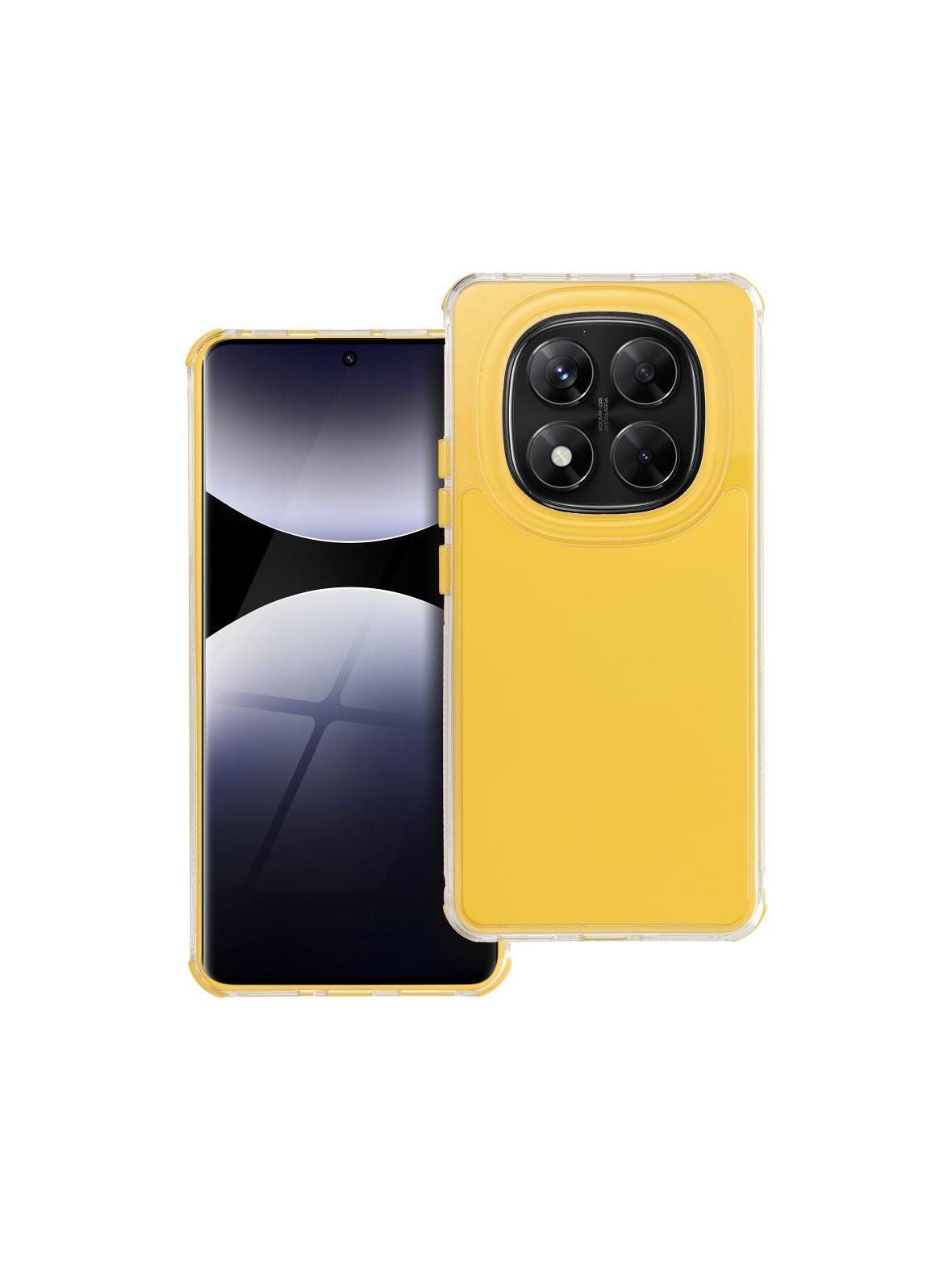 Futerał MATRIX do XIAOMI Redmi Note 14 PRO 5G / 14 PRO PLUS 5G żółty