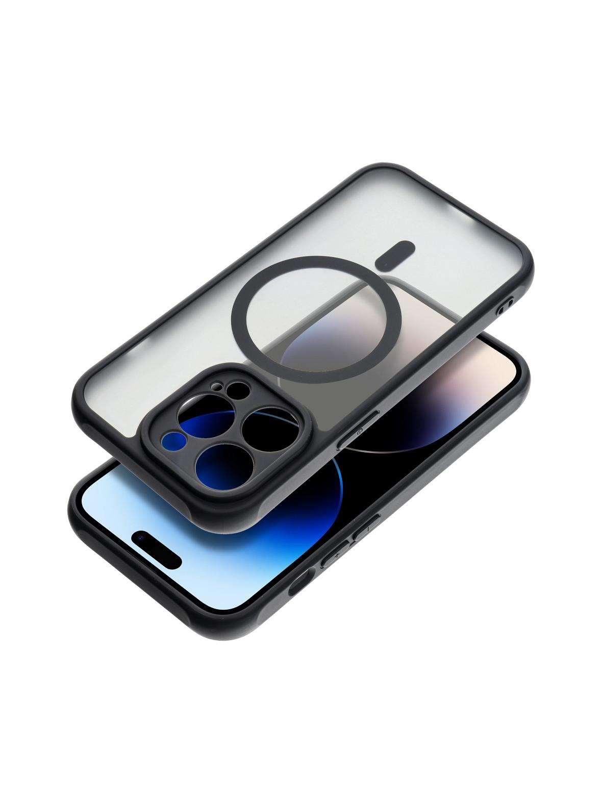 Futerał FULL MATTE MAG COVER kompatybilny z MagSafe do IPHONE 12 Mini czarny