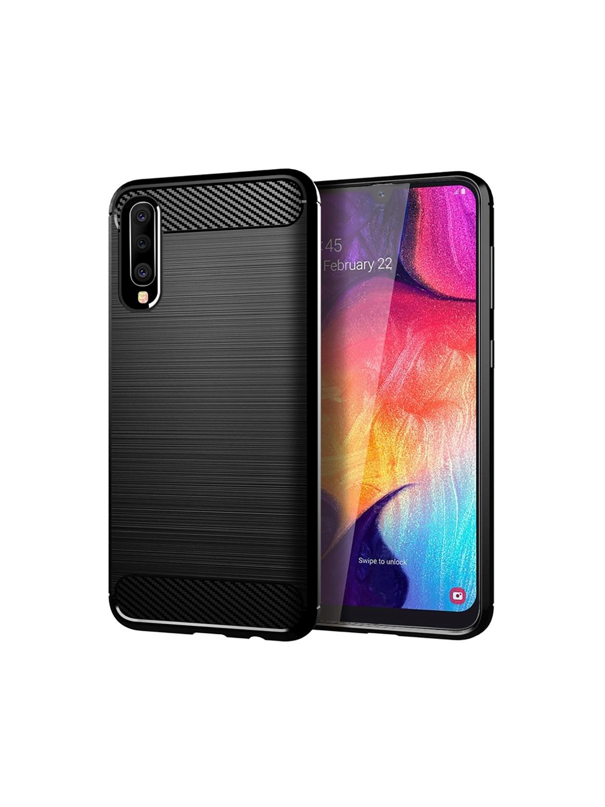 Futerał CARBON do SAMSUNG A50 / A50S / A30S czarny