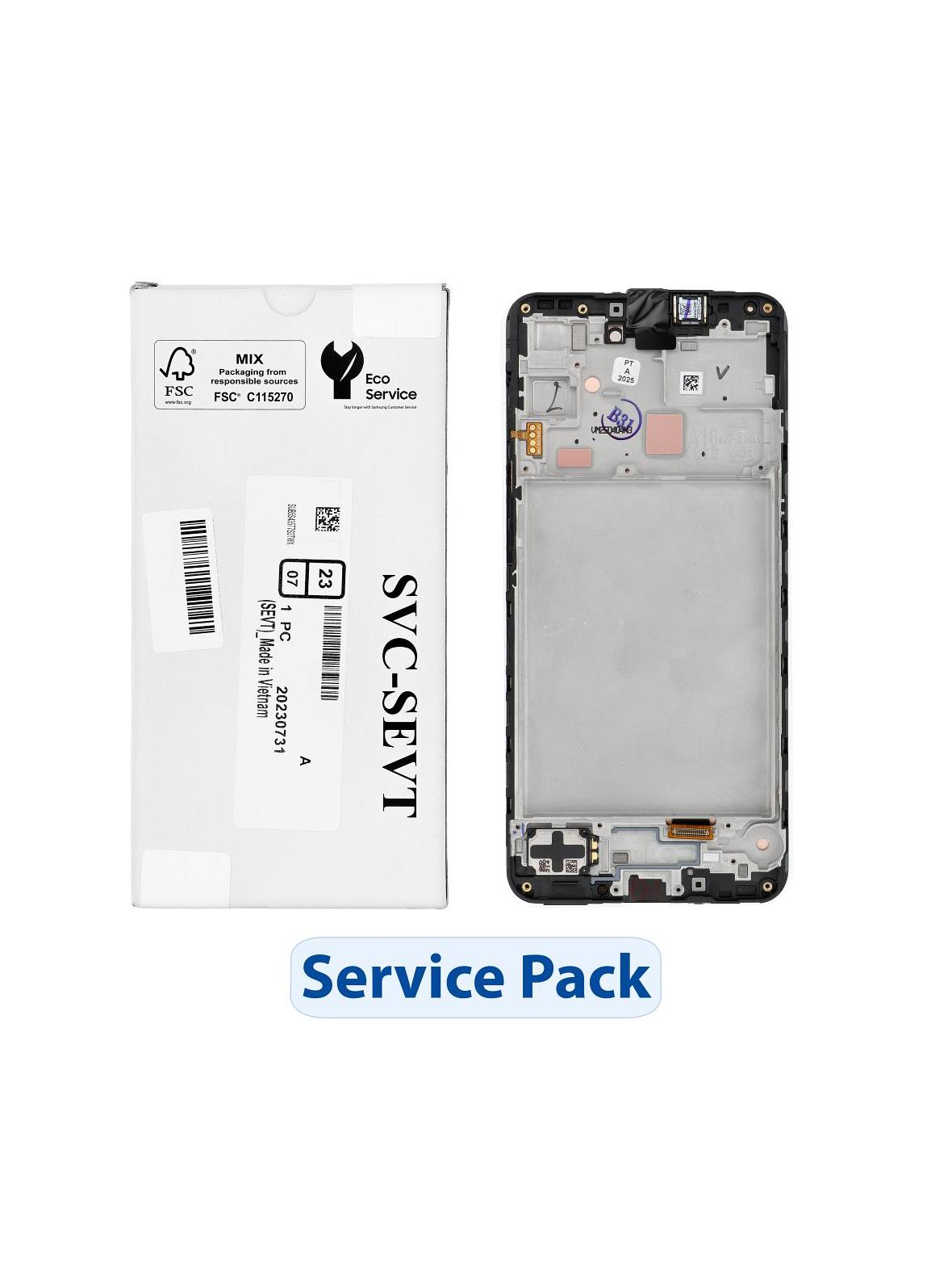 ServicePack Wyświetlacz LCD SAMSUNG A16 A165F  GH82-36253A (wersja 4G)