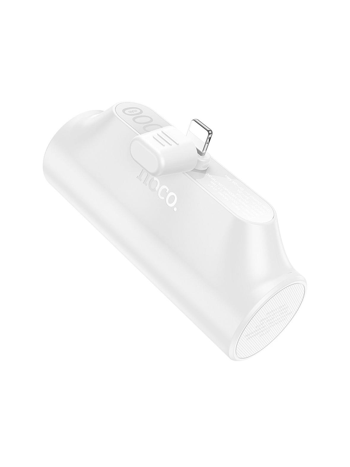 Powerbank Hoco 3000 mAh z wbudowanym złączem Lightning J147 biały