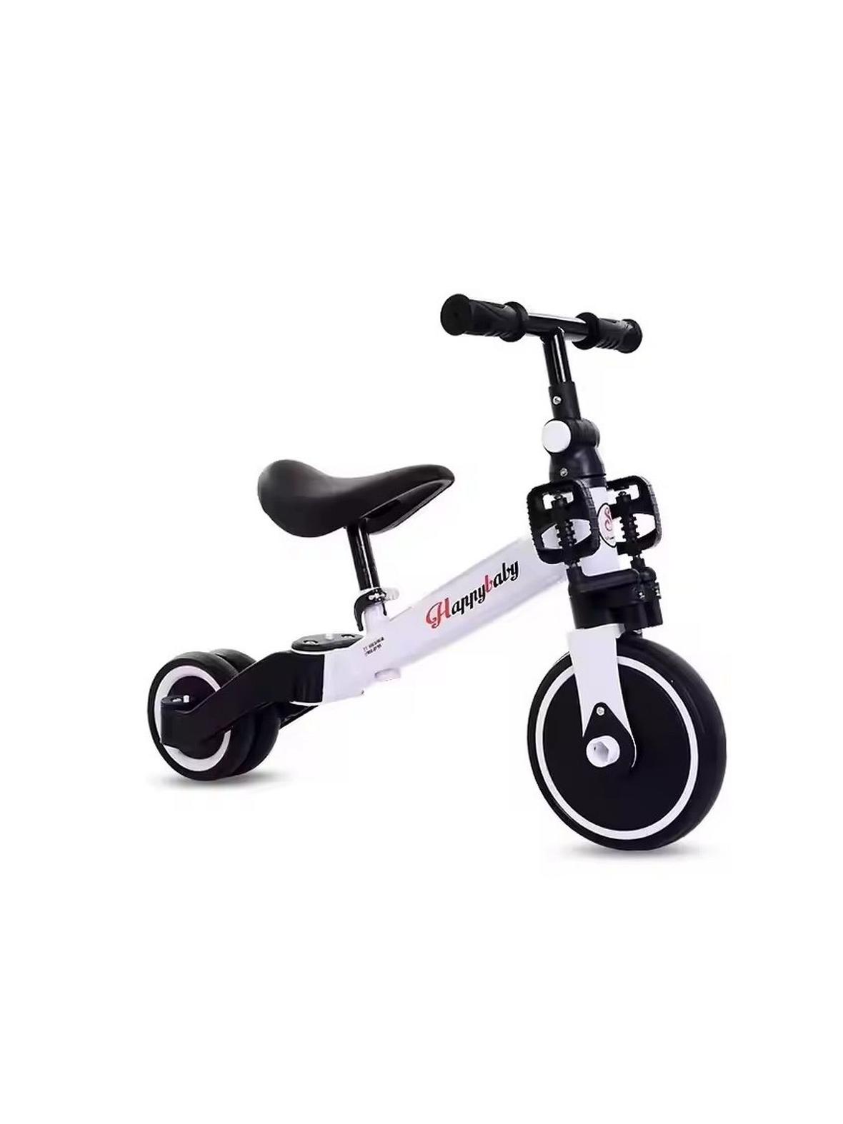 Wielofunkcyjny rowerek trójkołowy dla dzieci biały