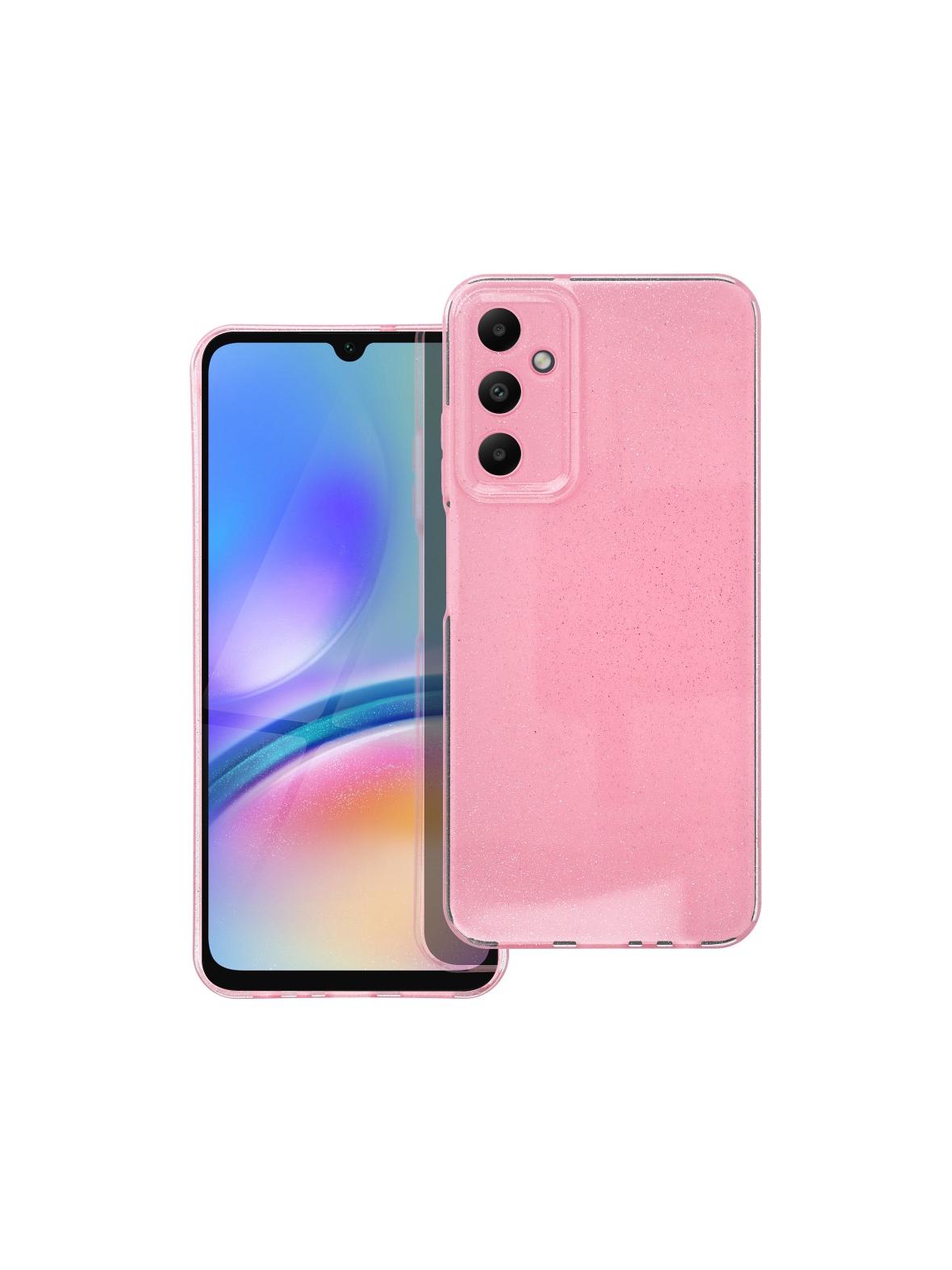 Futerał CLEAR CASE 2 mm BLINK do SAMSUNG A05S różowy
