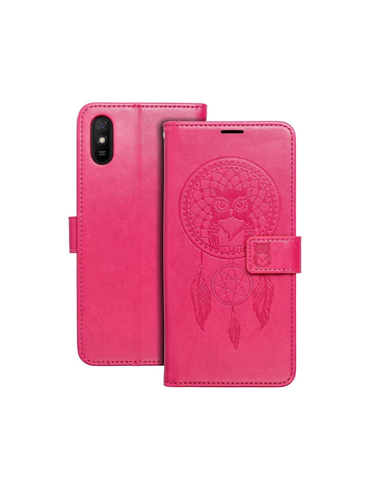 Kabura MEZZO Book do XIAOMI Redmi 9AT / Redmi 9A łapacz snów magenta