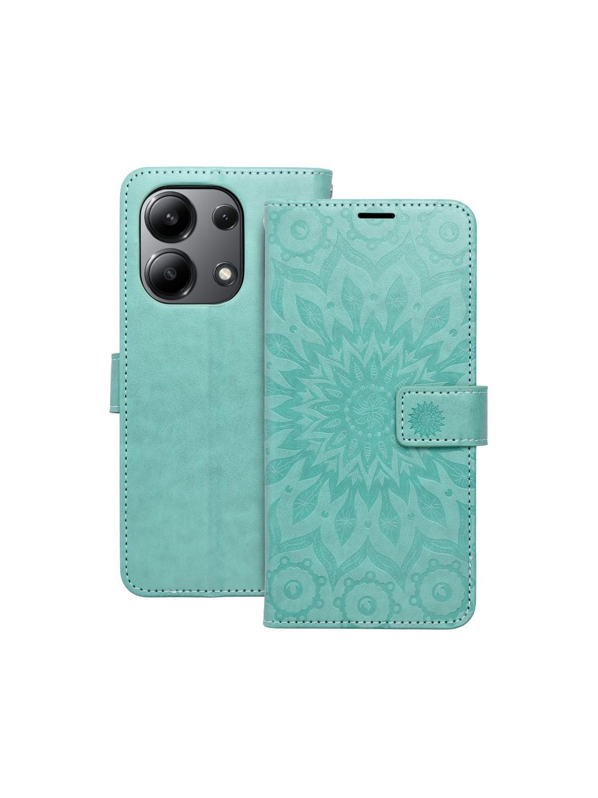 Kabura MEZZO Book do XIAOMI Redmi Note 13 4G mandala zielony