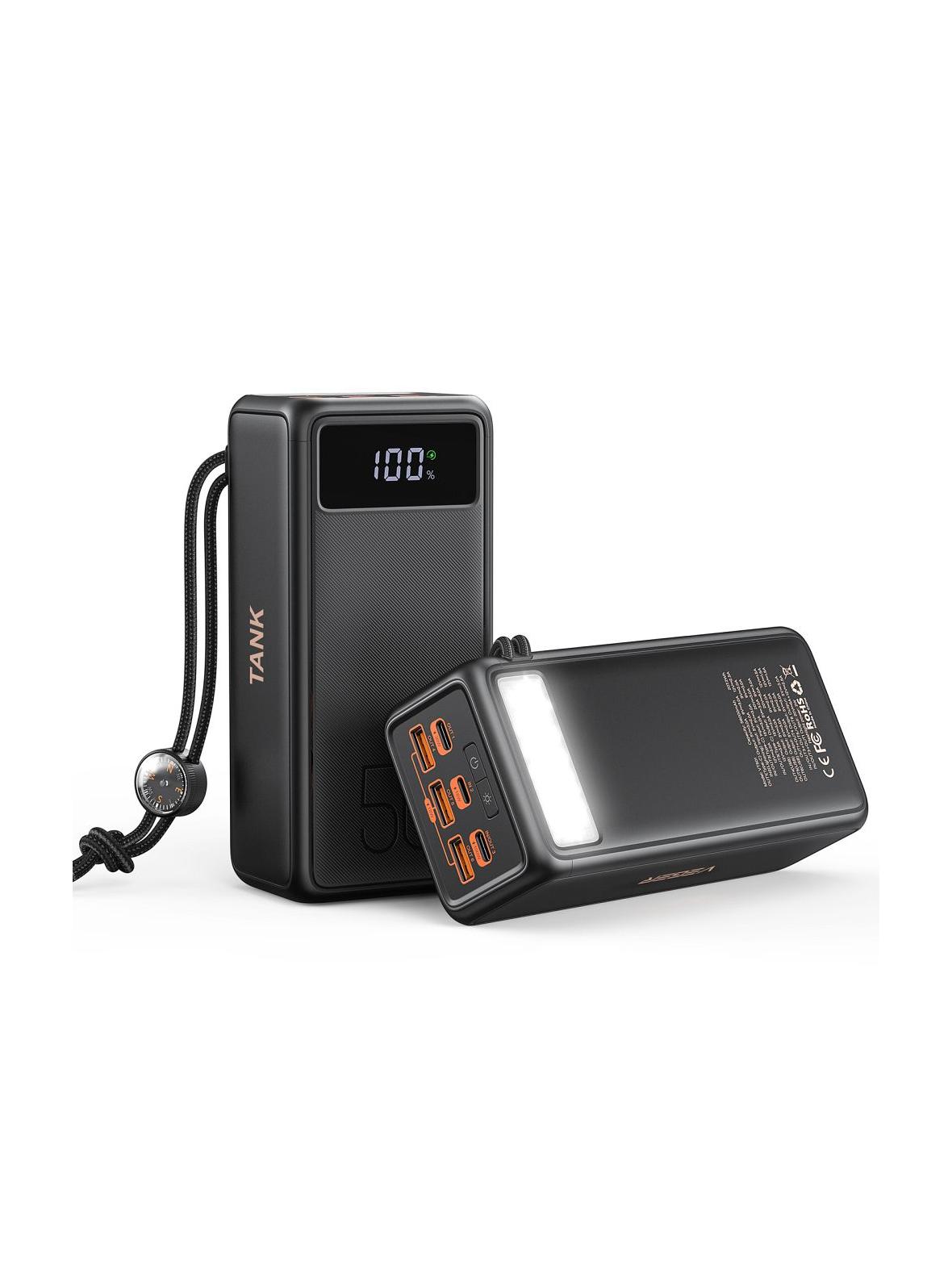 Powerbank Veger Tank Boost (W5001C) PD QC3.0 5A 130W 56000 mAh czarny