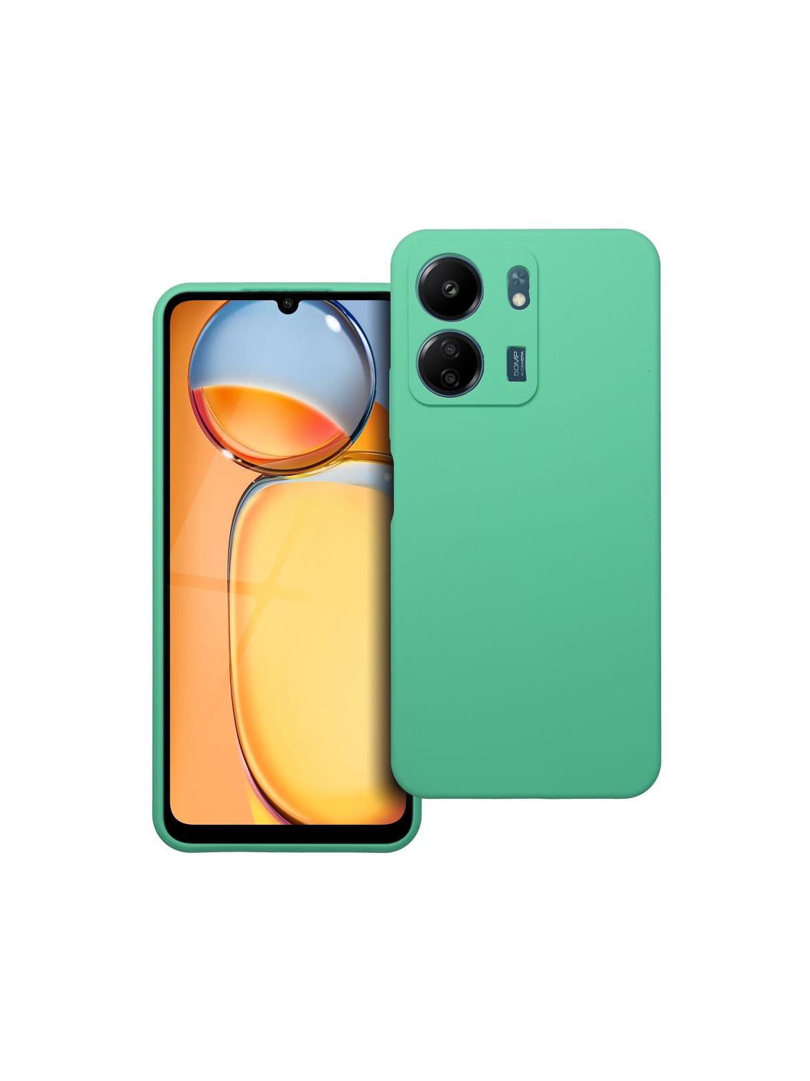 Futerał SILICONE 2mm do XIAOMI REDMI 13C miętowy