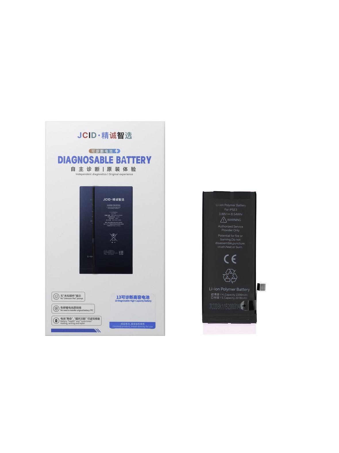 JCID Bateria z możliwością przypisania do iPhone SE3 (zwiększona pojemność)