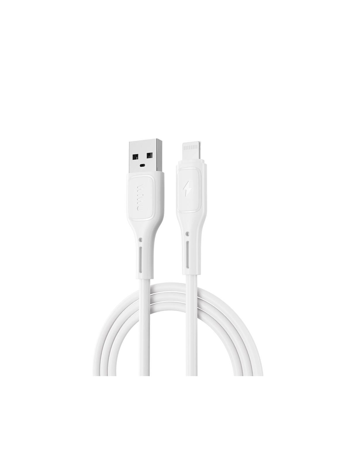 Kabel USB A do Lightning Wiwu 2,4A Wi-C042E biały