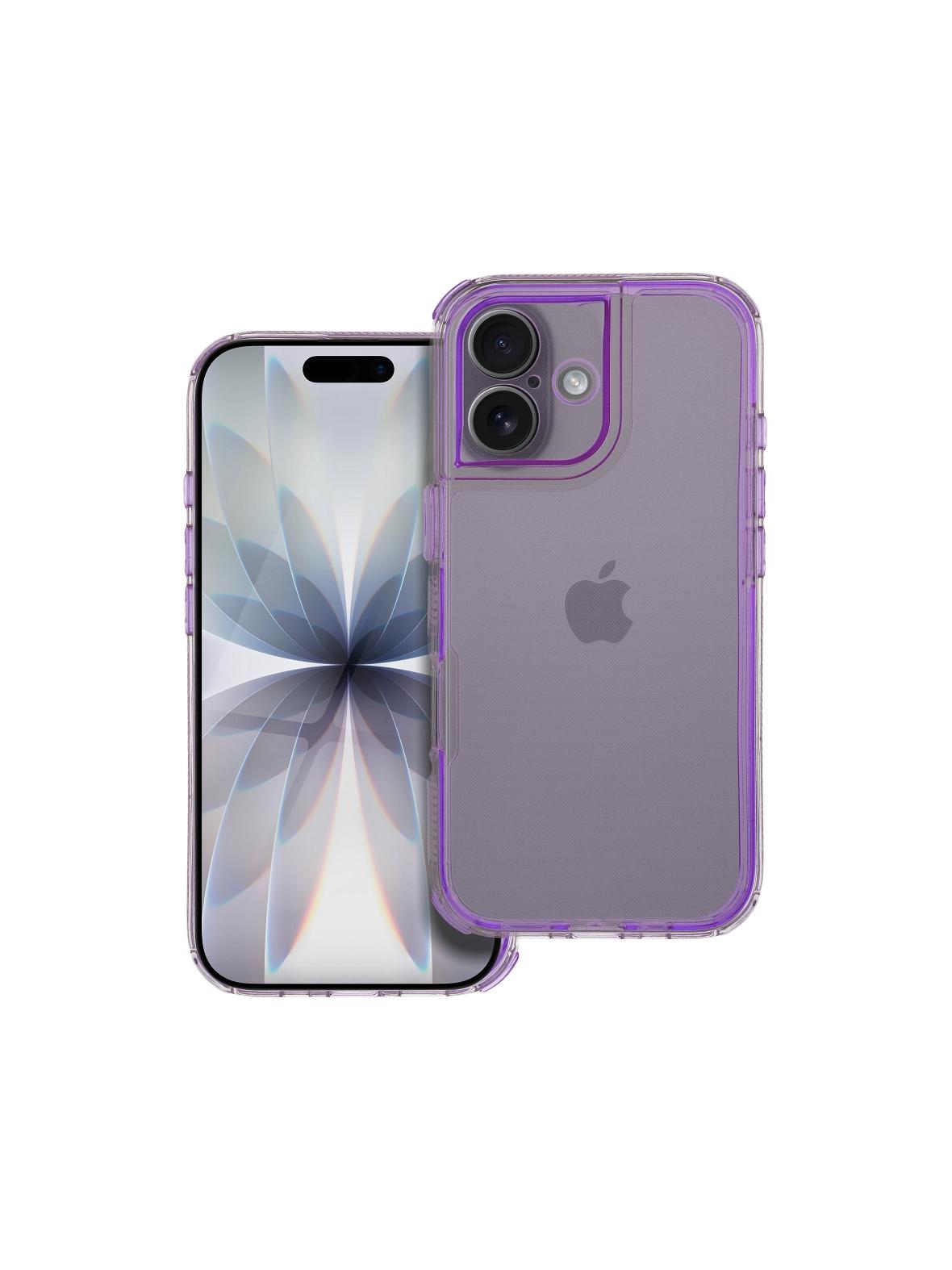 Futerał MATRIX CLEAR do IPHONE 17 jasnofioletowy