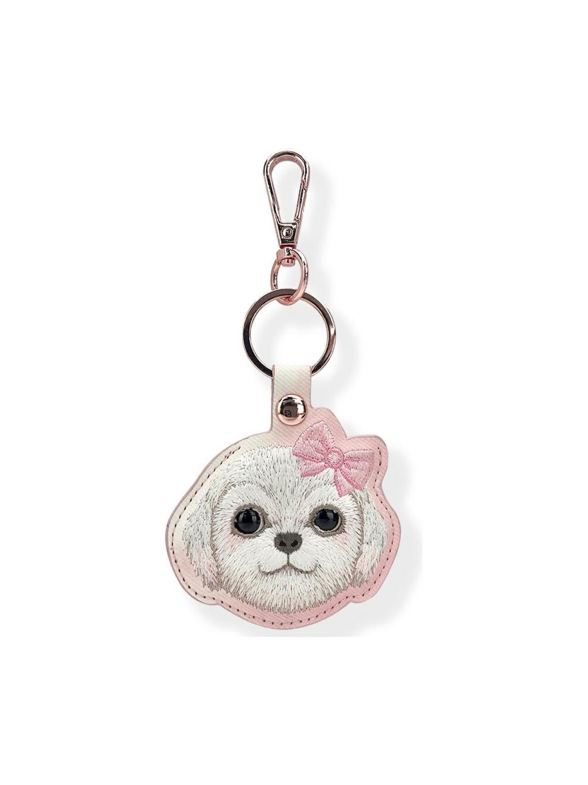 NIMMY etui na lokalizator / brelok BIG EYED PET 2.0 Dog różowy