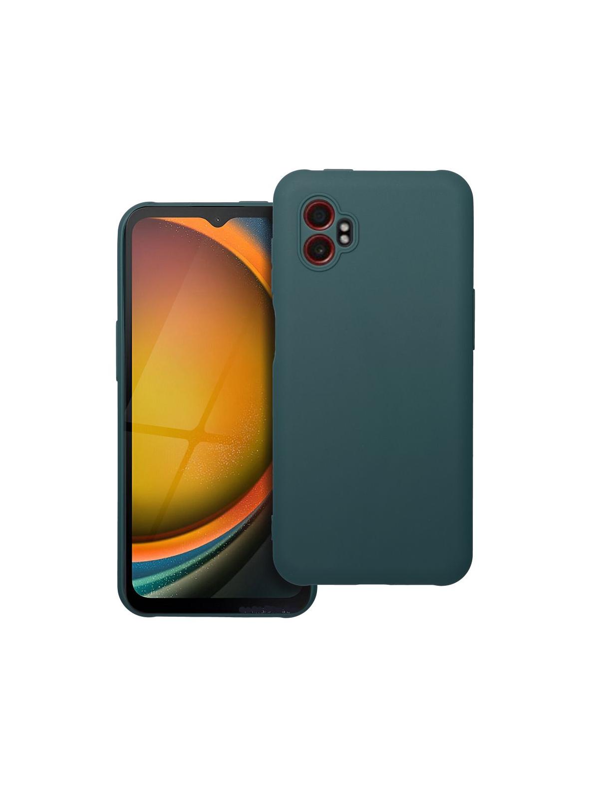 Futerał MATT do SAMSUNG Xcover 7 Pro ciemnozielony