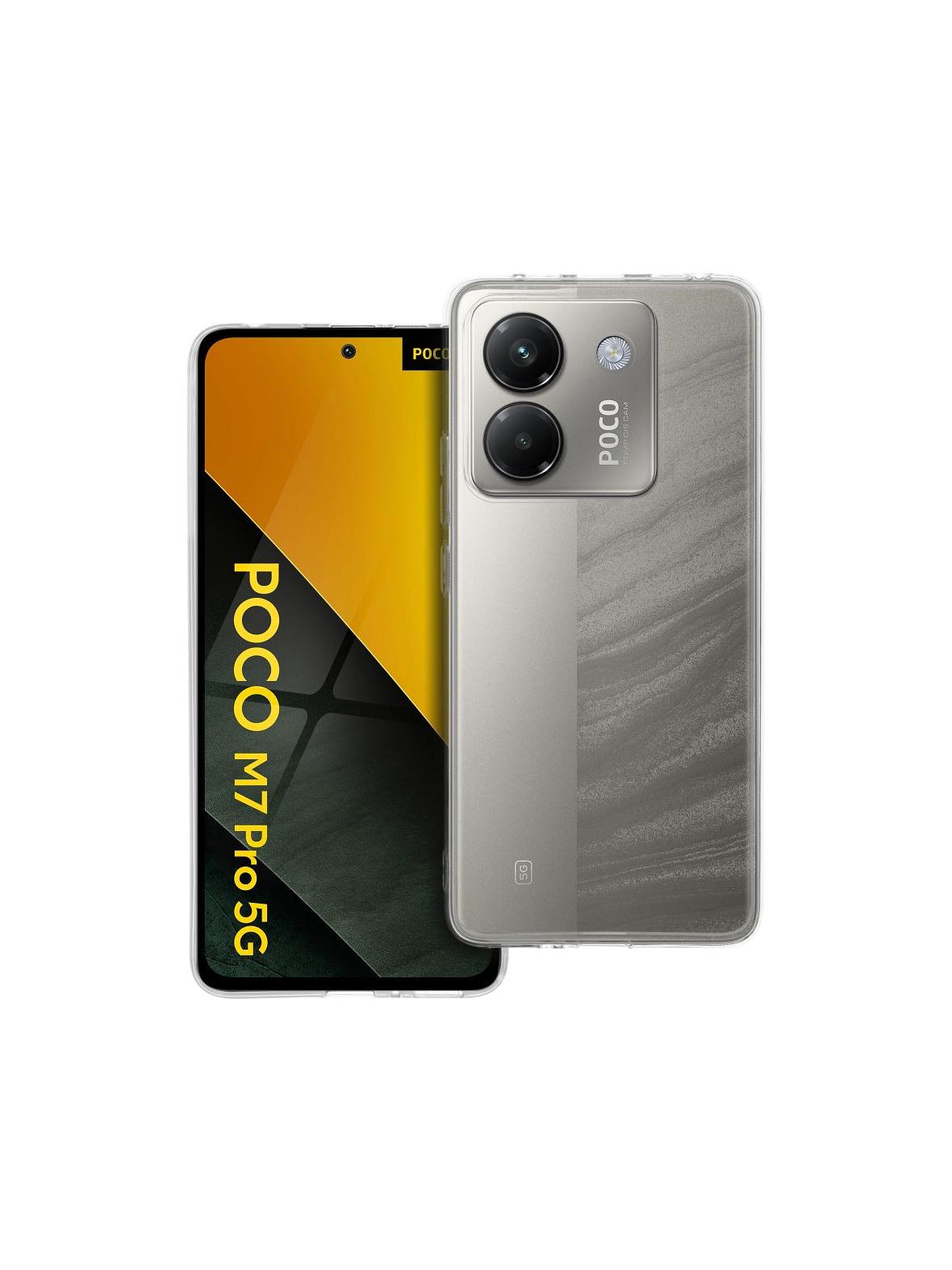 Futerał CLEAR CASE 2 mm do XIAOMI POCO M7 PRO (camera protection) transparentny