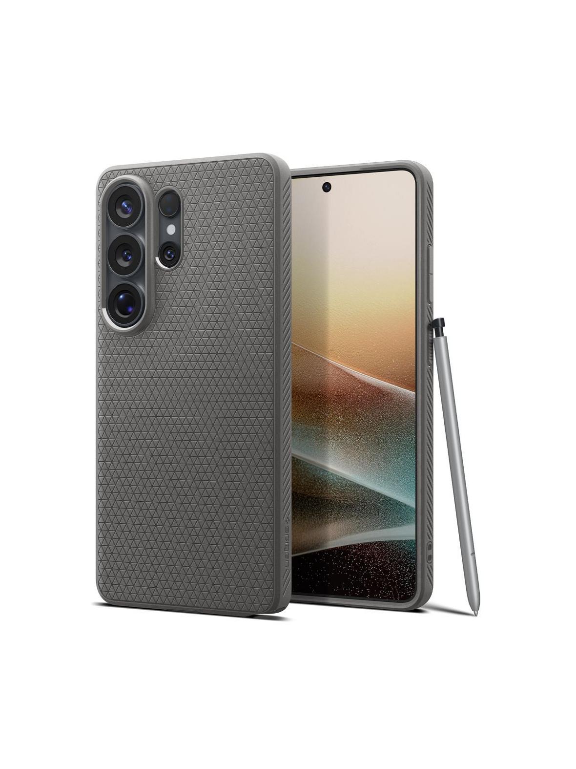 SPIGEN futerał LIQUID AIR do SAMSUNG S26 Ultra marble grey