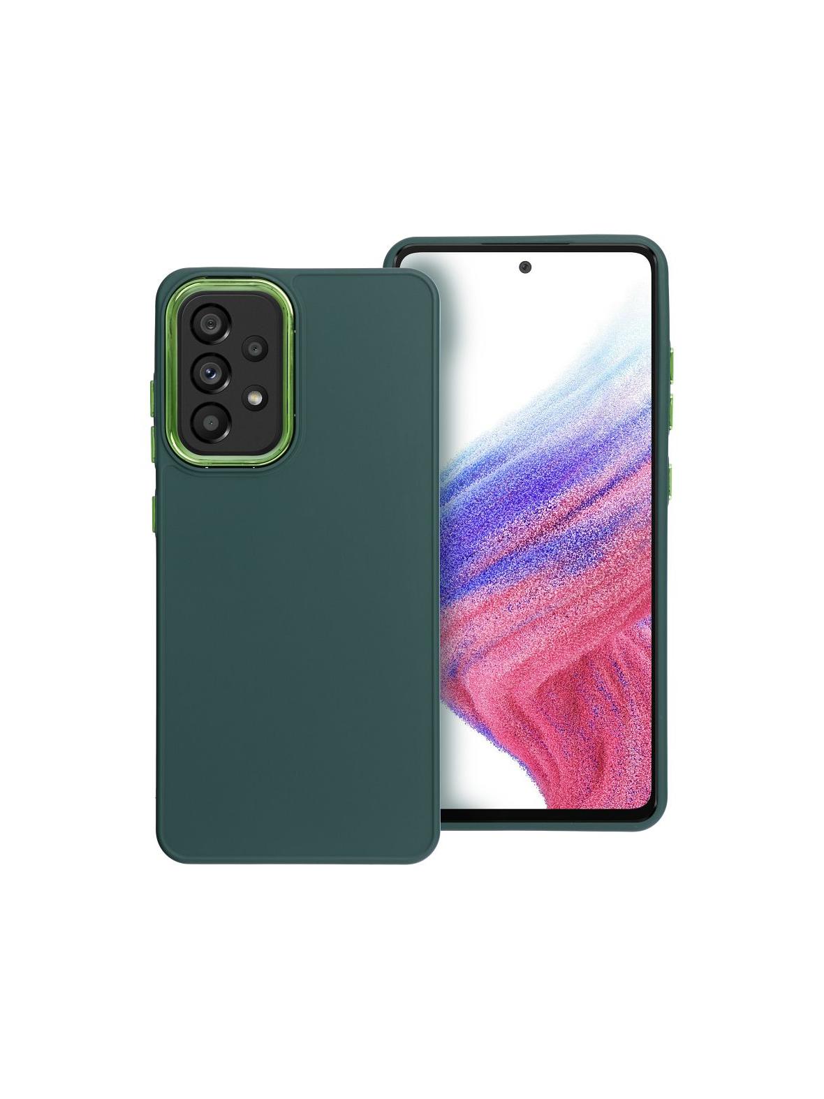 Futerał FRAME do SAMSUNG A52 5G / A52 LTE ( 4G ) / A52s 5G zielony