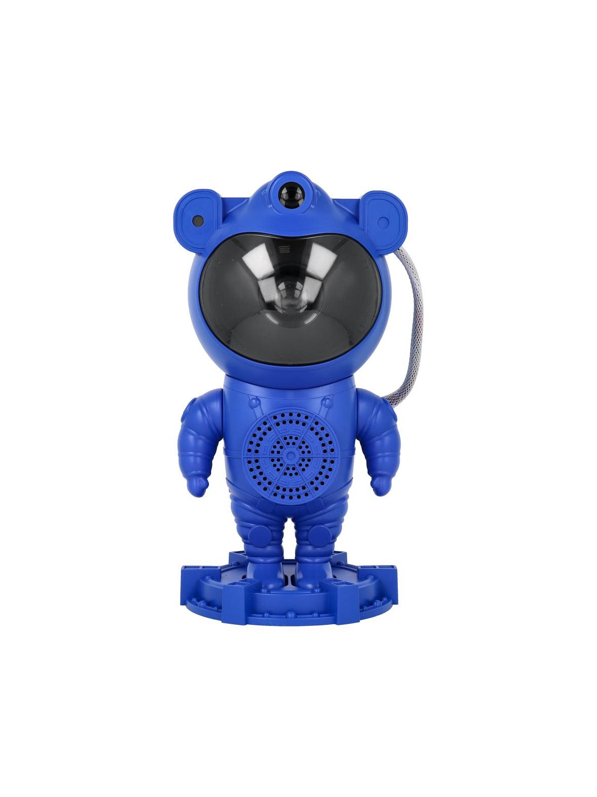 Projektor gwiazd astronauta z głośnikiem bluetooth X2503 niebieski