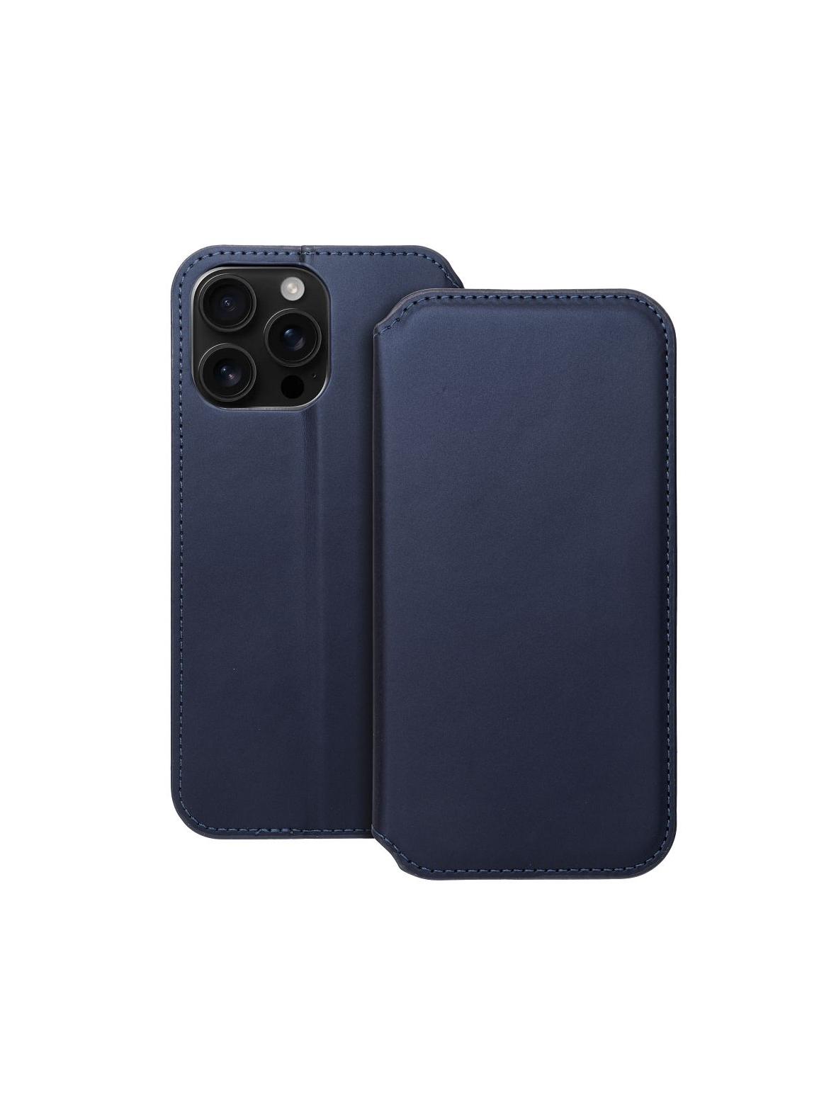 Kabura do IPHONE 16 Pro Max Dual Pocket Book granatowy