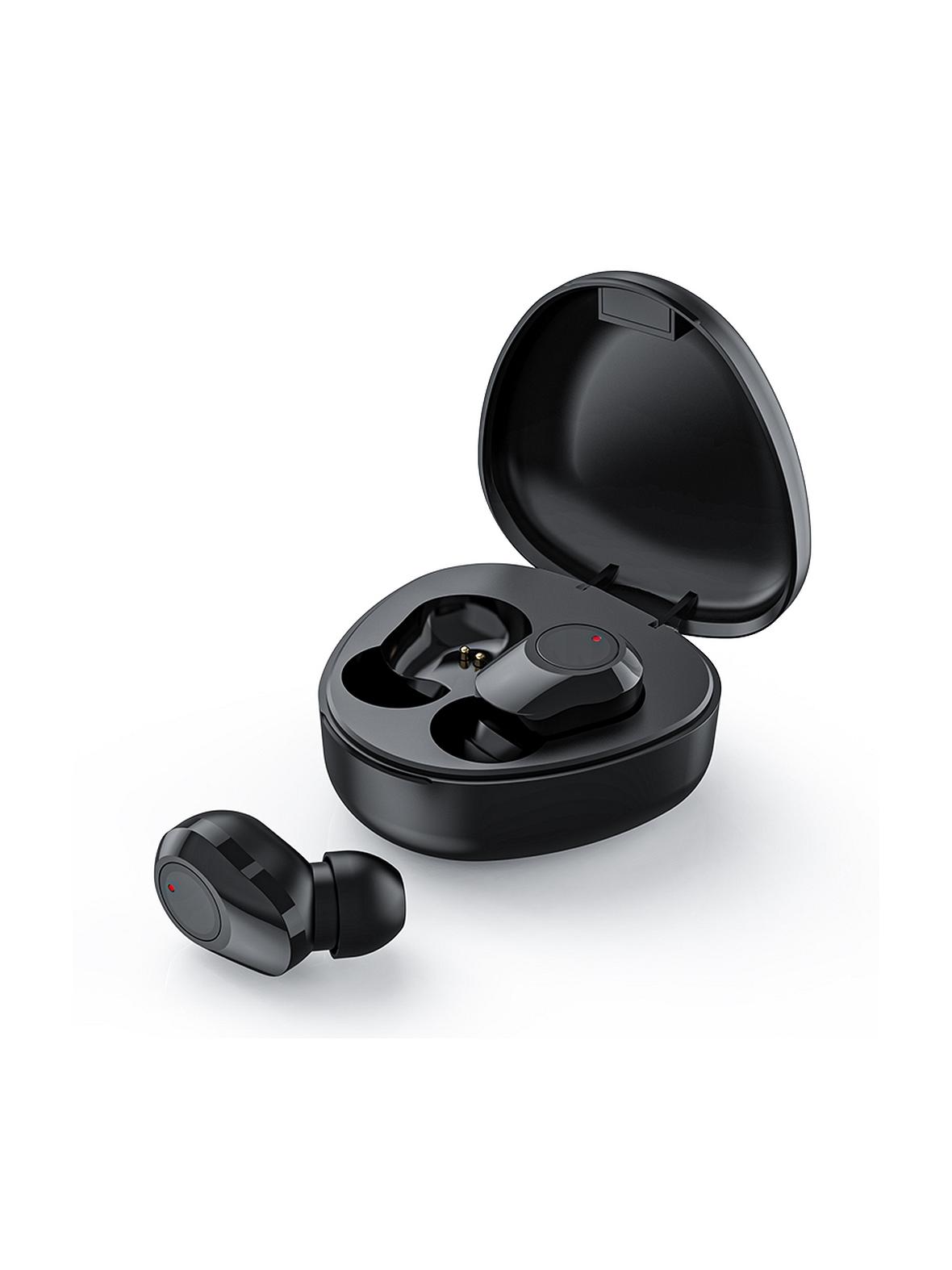 Słuchawki bezprzewodowe bluetooth TWS + stacja dokująca M9 czarne