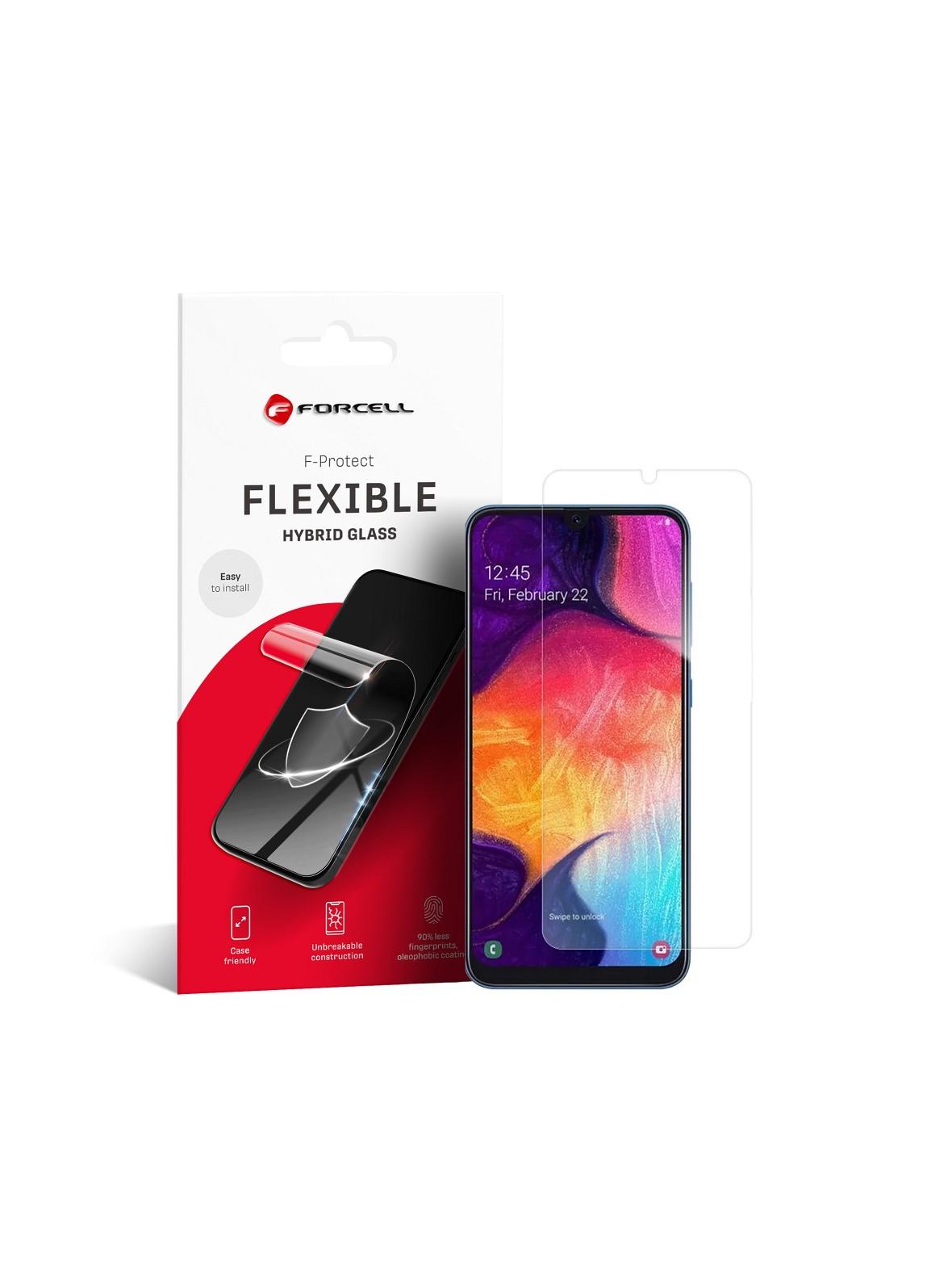 Szkło hybrydowe do Samsung A50 Forcell Flexible Nano Glass