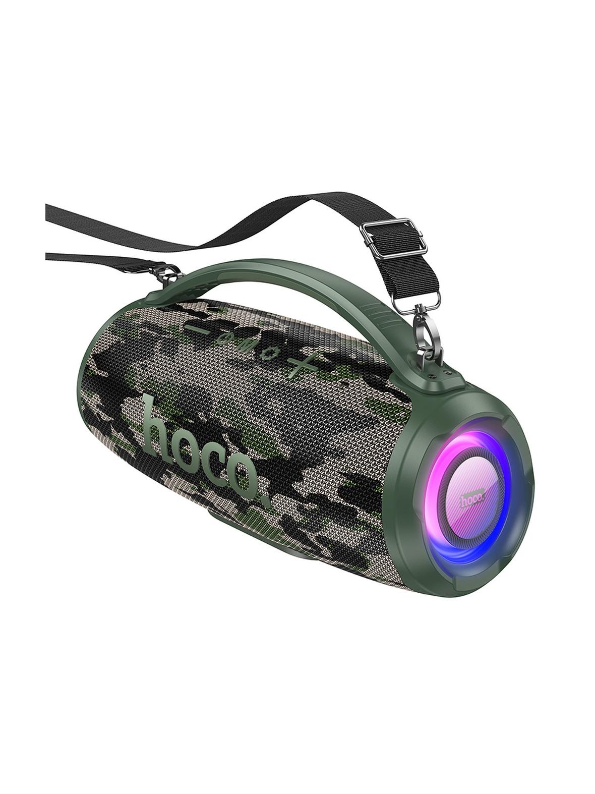 Głośnik bluetooth LED 2 x 20W 4h Hoco HA4 moro