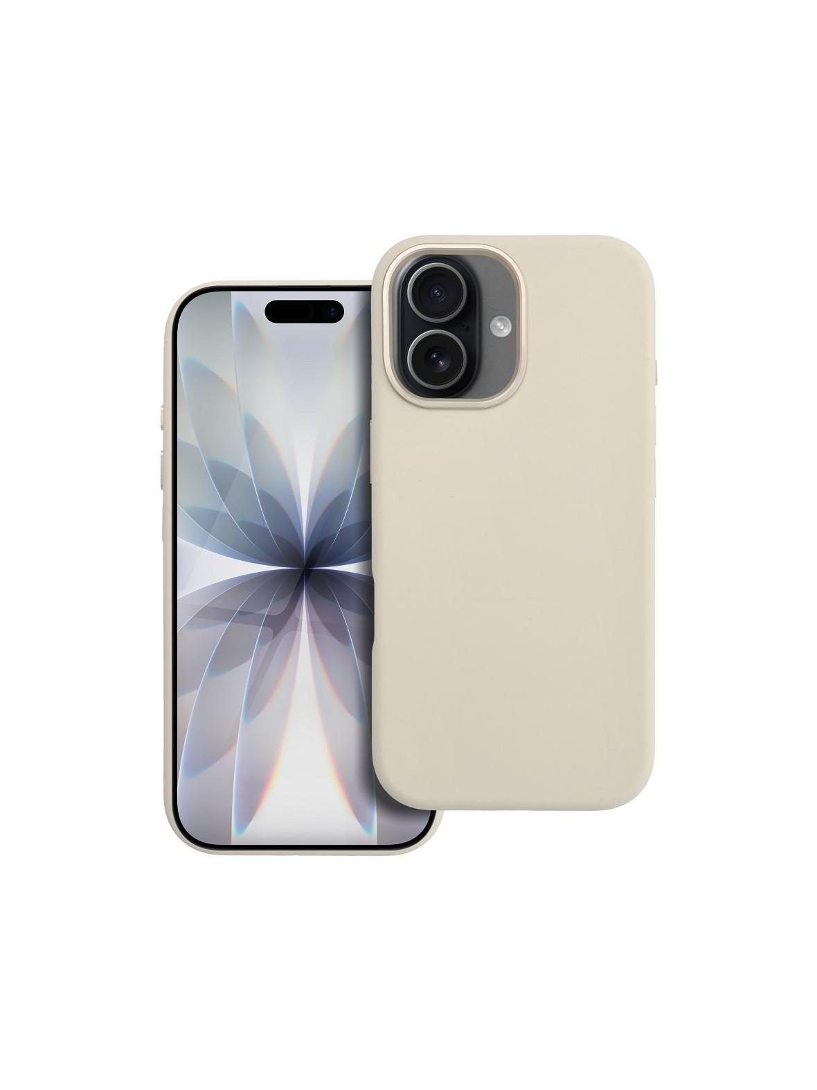 Etui na iPhone 17 Forcell F-Protect Frame Premium zgodny z MagSafe antique white 0INT