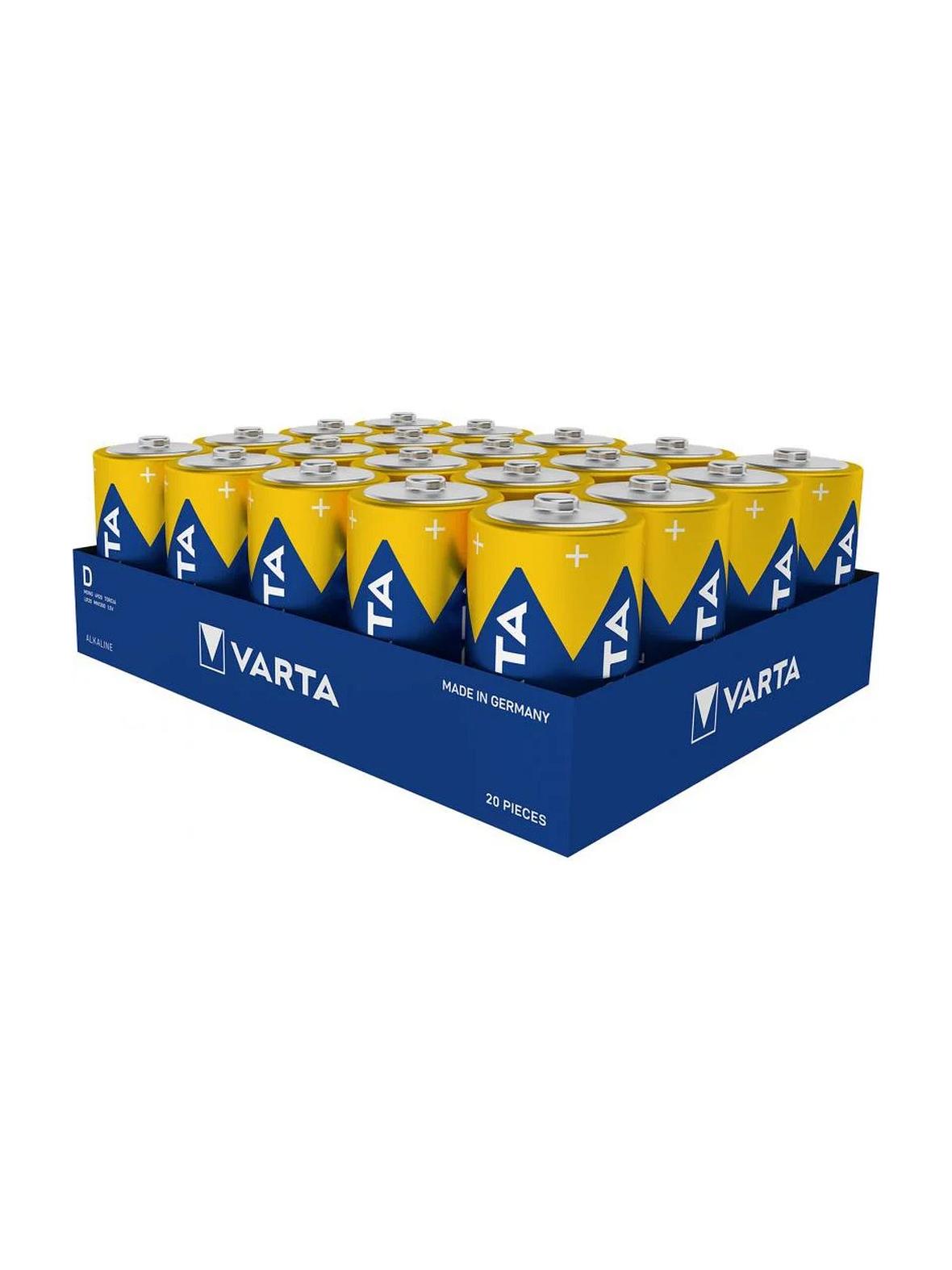 VARTA bateria alkaliczna R20 (Typ D) Industrial Pro 20 szt