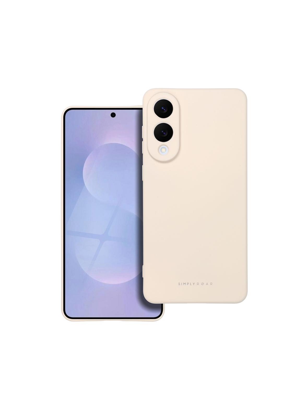 ROAR futerał SPACE do SAMSUNG S25 Edge Kremowy