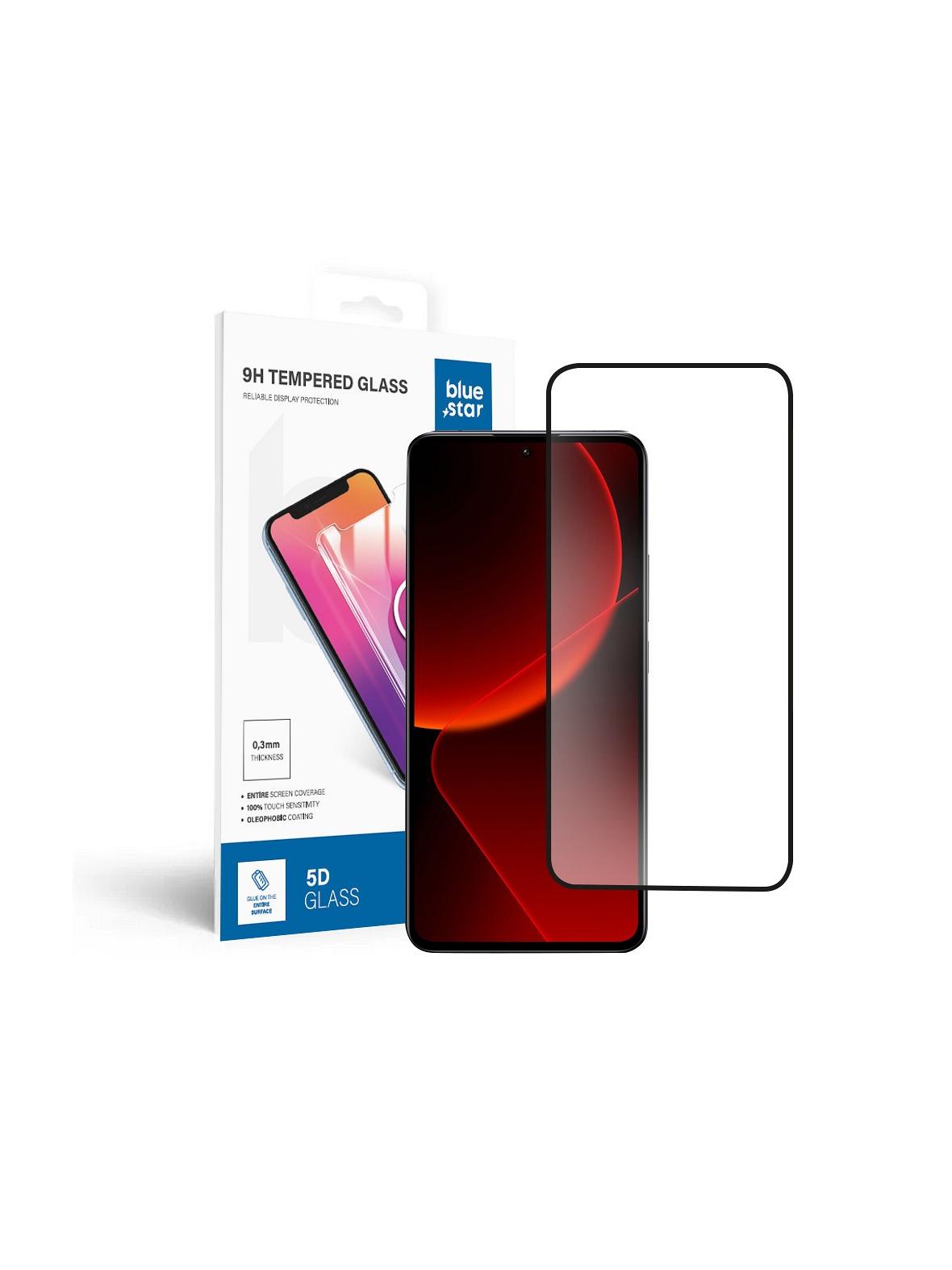 Szkło hartowane do Xiaomi 13T PRO Blue Star 5D czarne