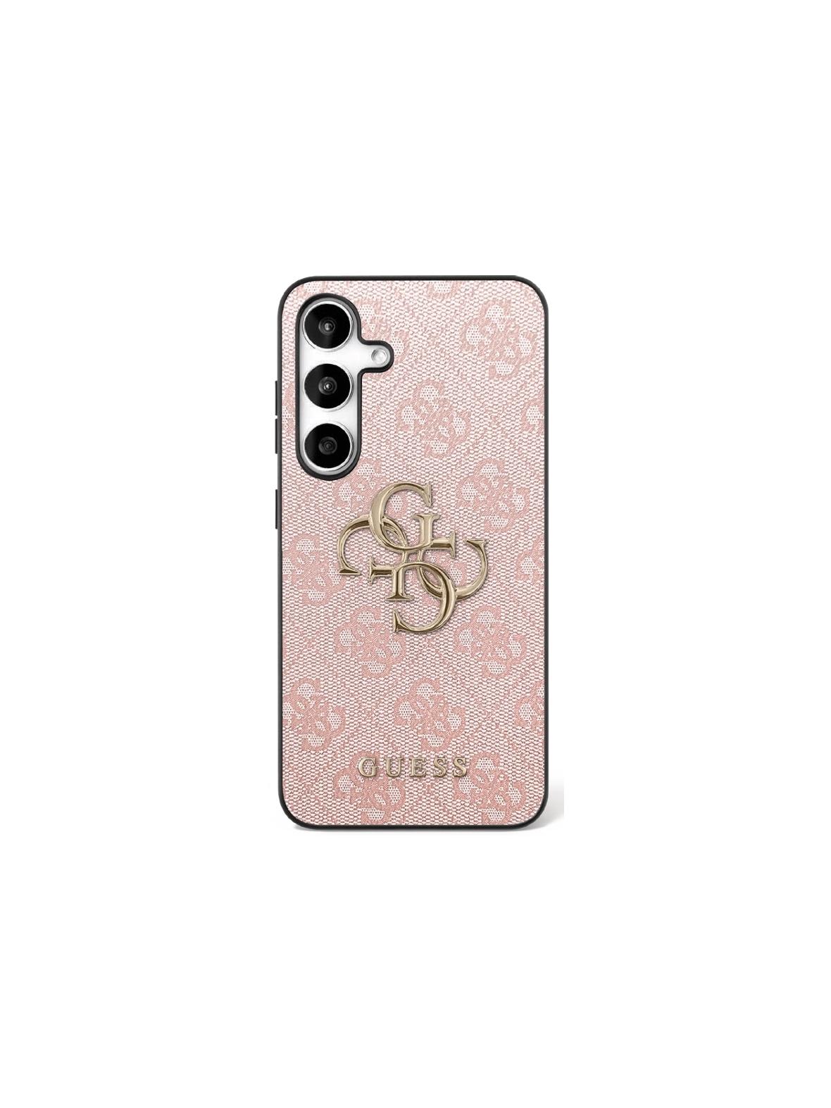 GUESS futerał do SAMSUNG S25 FE GUHCS25FE4GMGPI (PU Leather 4G Metal Logo) różowy
