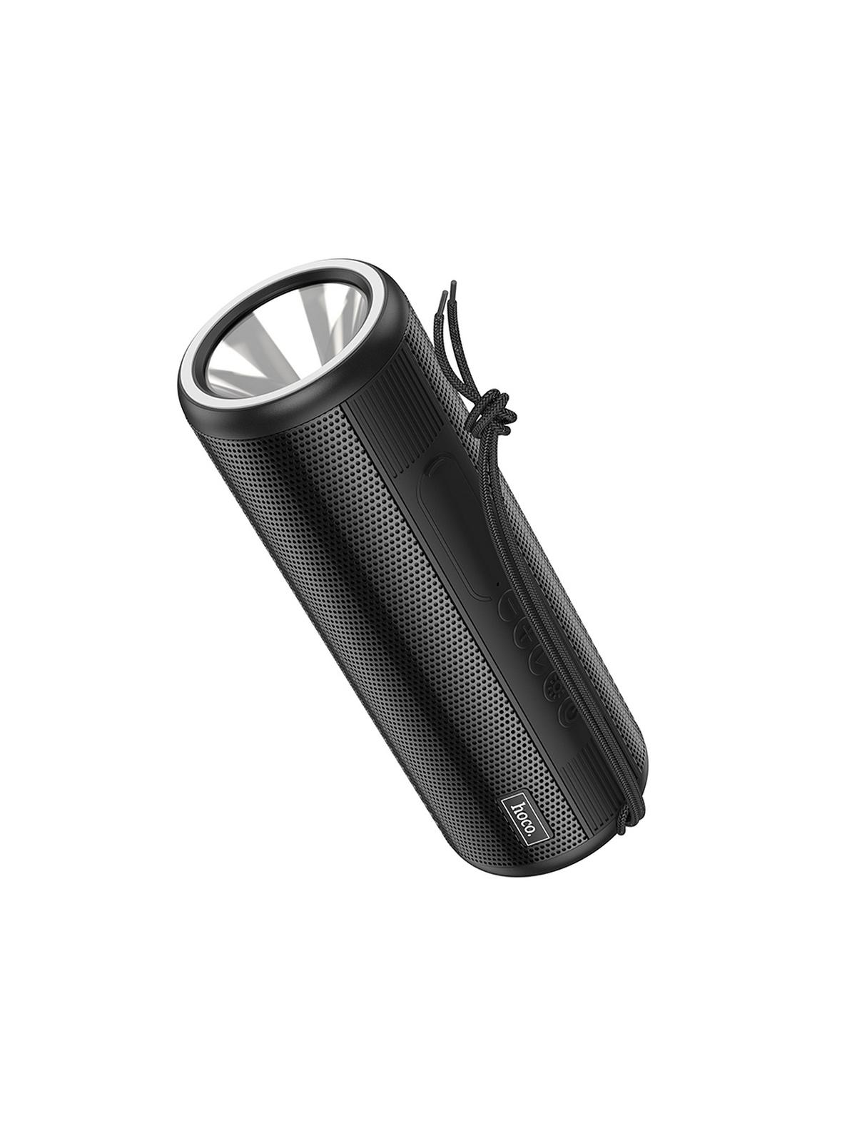 Głośnik bluetooth z latarką 2 x 15W 2h Hoco HC11 czarny