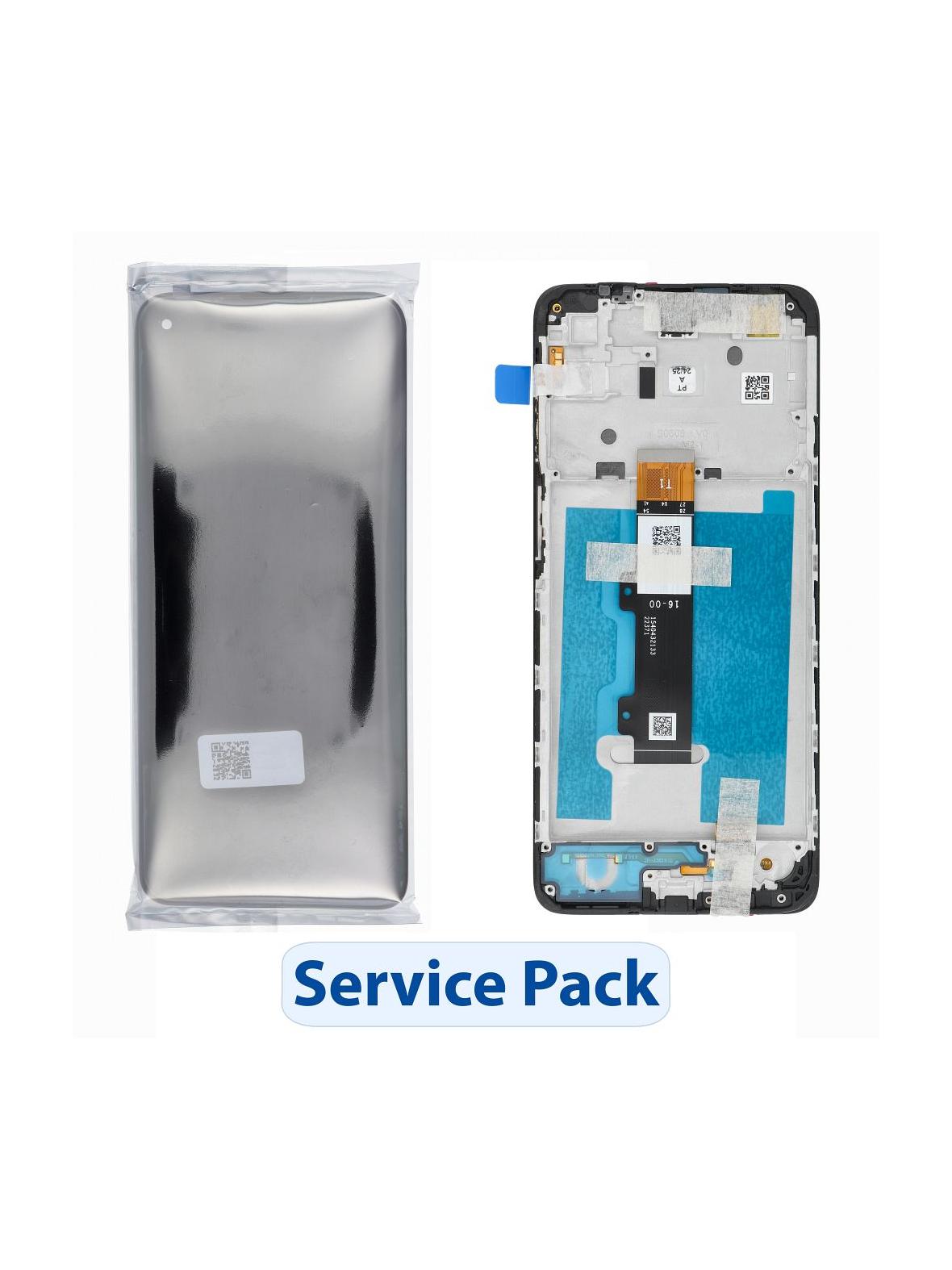 ServicePack Wyświetlacz LCD do MOTOROLA Moto E32 D68C20684