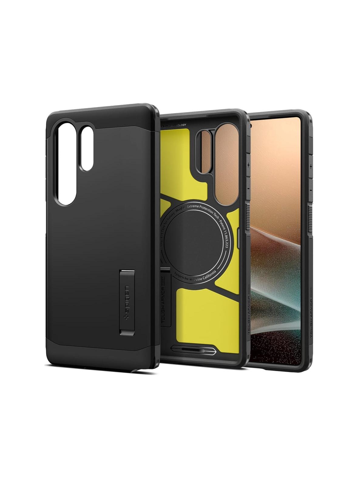 SPIGEN futerał TOUGH ARMOR kompatybilny z MagSafe do SAMSUNG S25 Ultra black