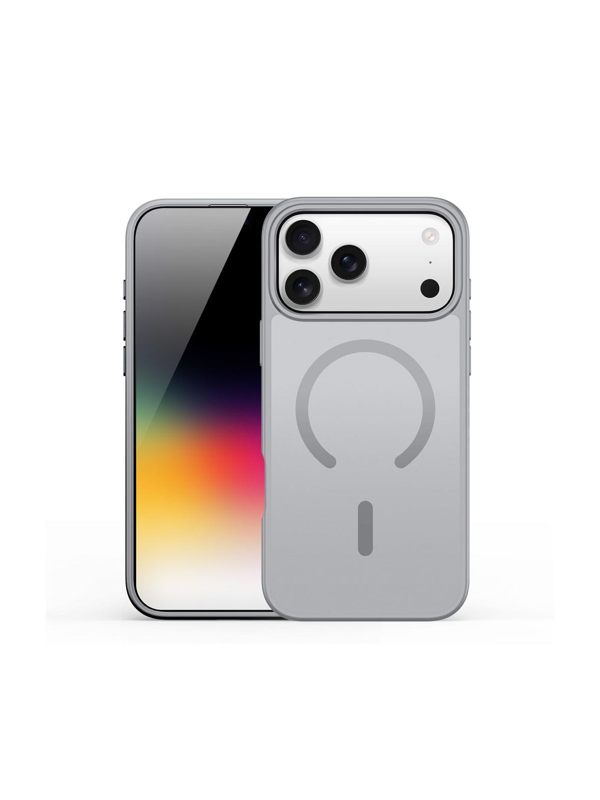 DUX DUCIS futerał YIND compatible with MagSafe do IPHONE 17 PRO MAX szary