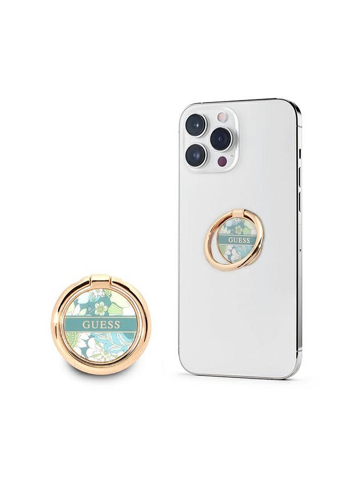 GUESS ring stand GURSHCHMAN zielony